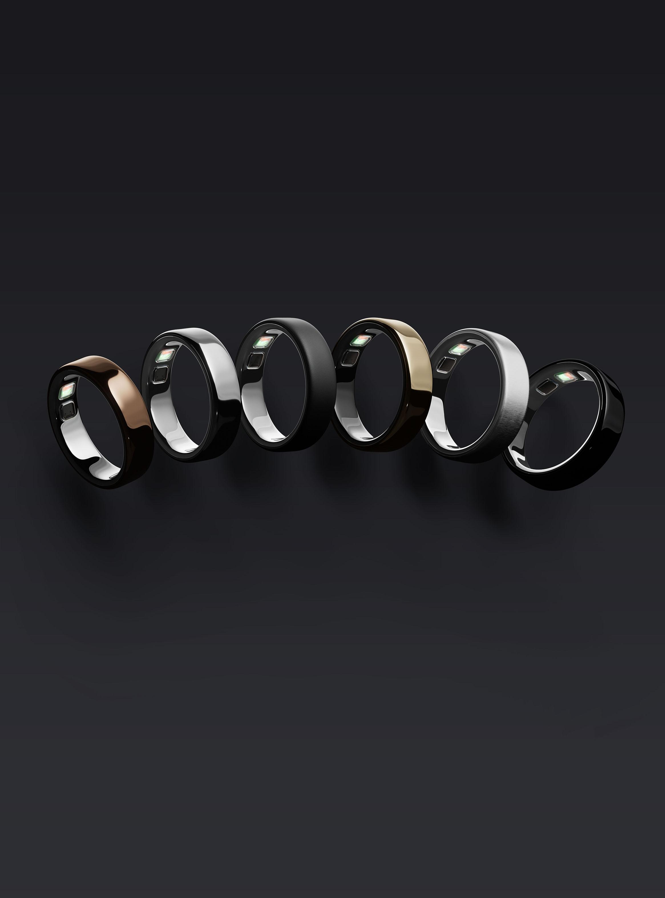 Anillo Inteligente Oura Ring 5 Talla 8 Brushed Silver-2