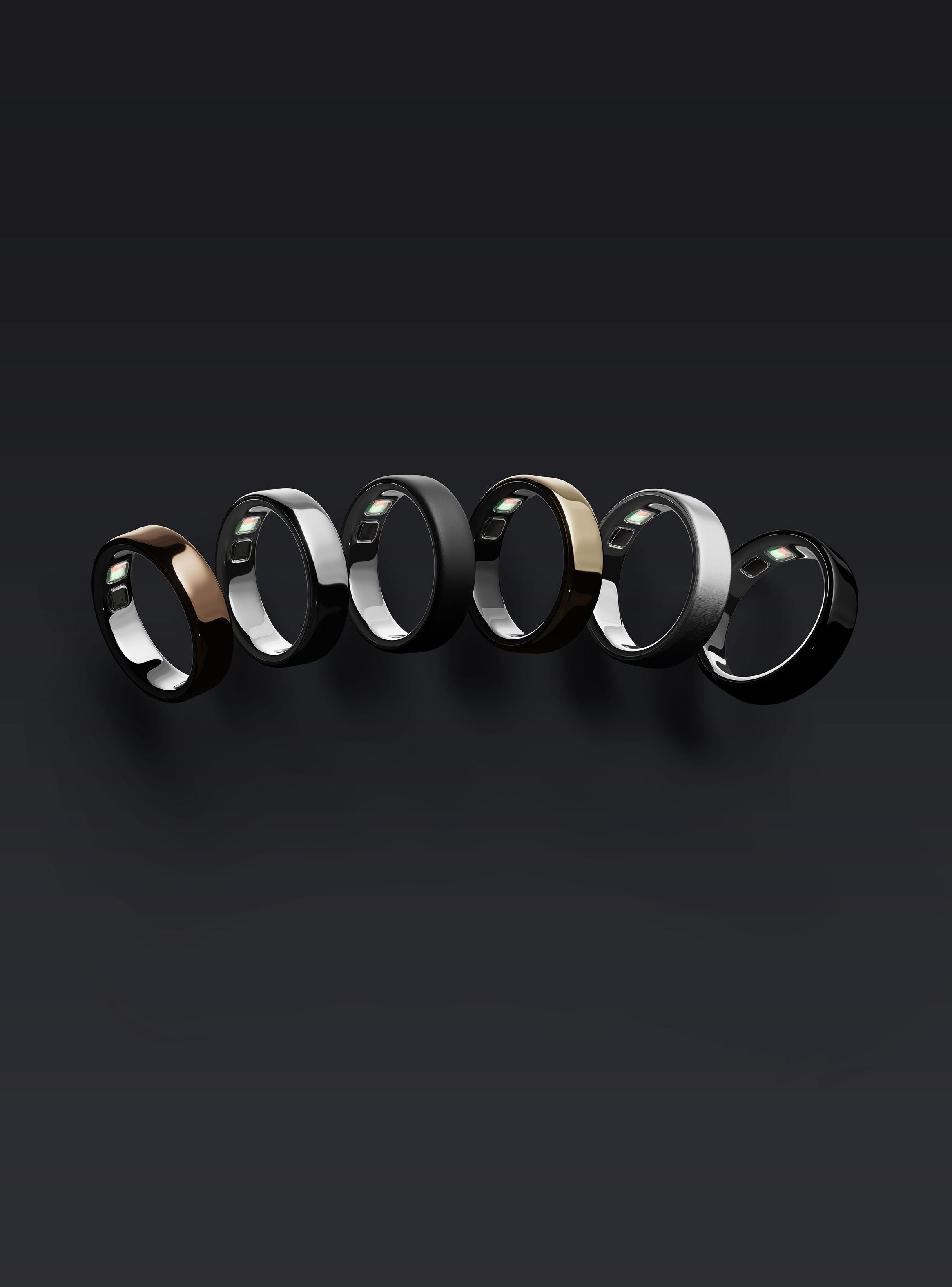 Anillo Inteligente Oura Ring 5 Talla 9 Deep Rose-2