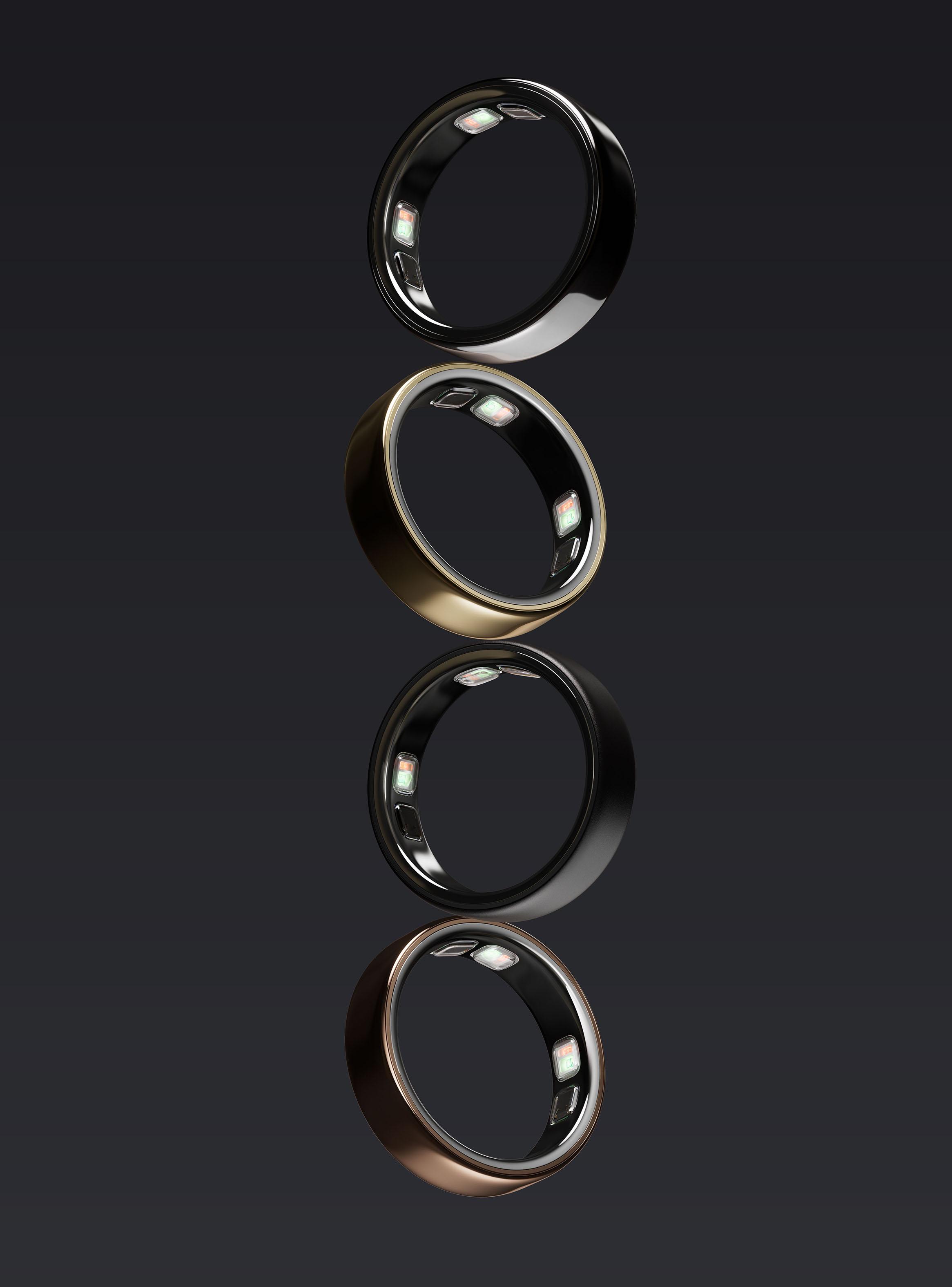 Anillo Inteligente Oura Ring 5 Talla 11 Stealth-2