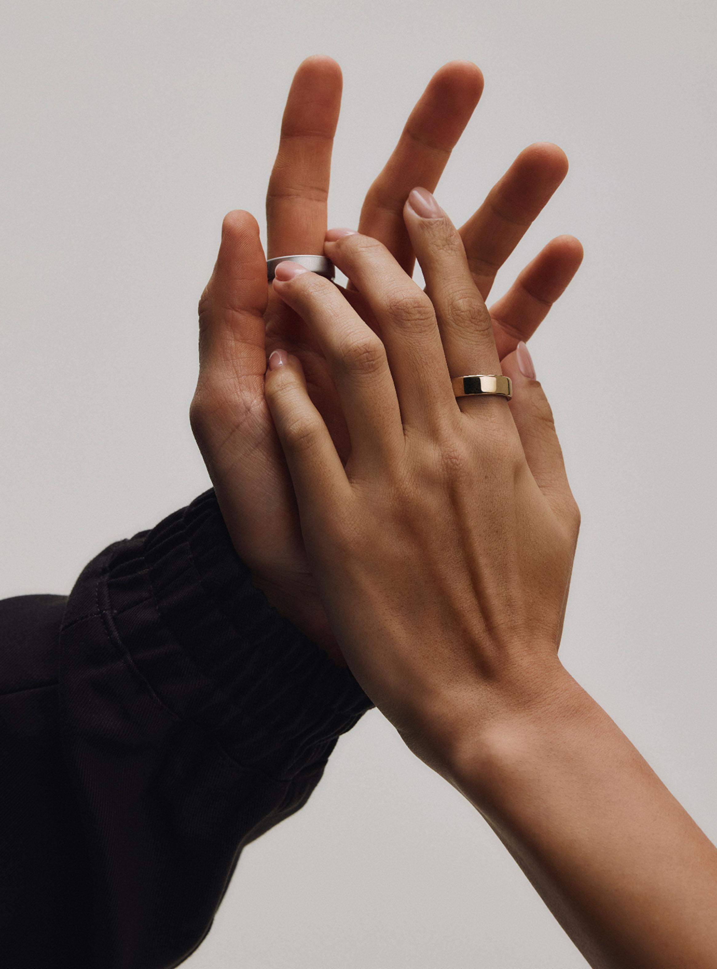 Anillo Inteligente Oura Ring 5 Talla 12 Gold-3
