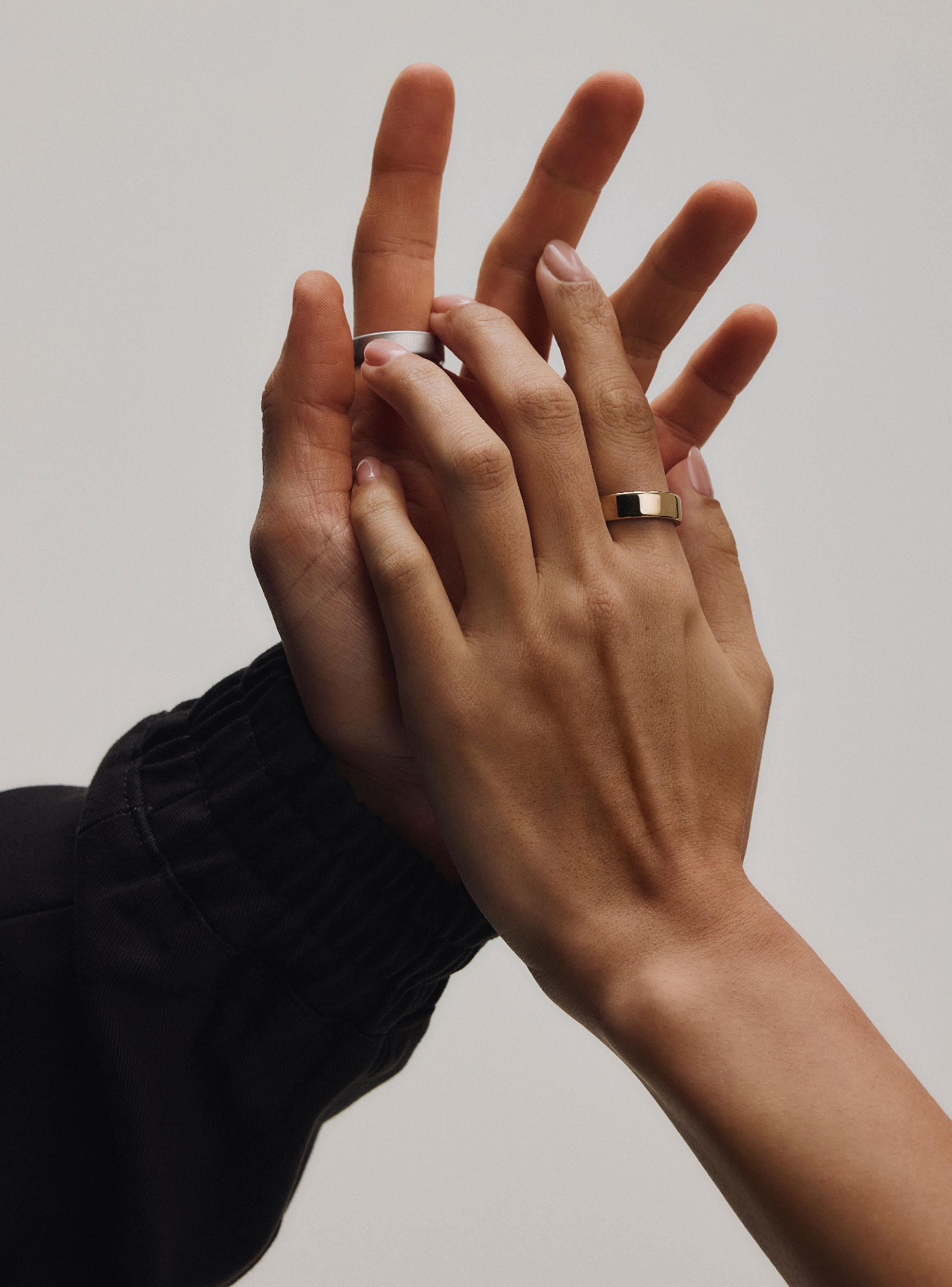 Anillo Inteligente Oura Ring 5 Talla 13 Gold-3