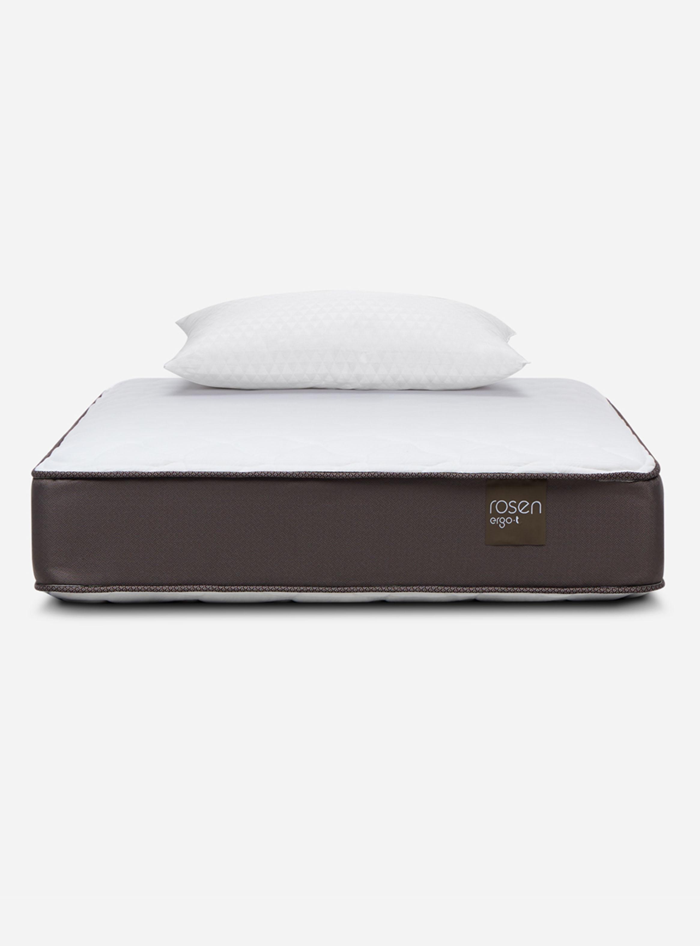 Colchón Ergo-T 1.5 Plazas + Almohada Fibra Light-1