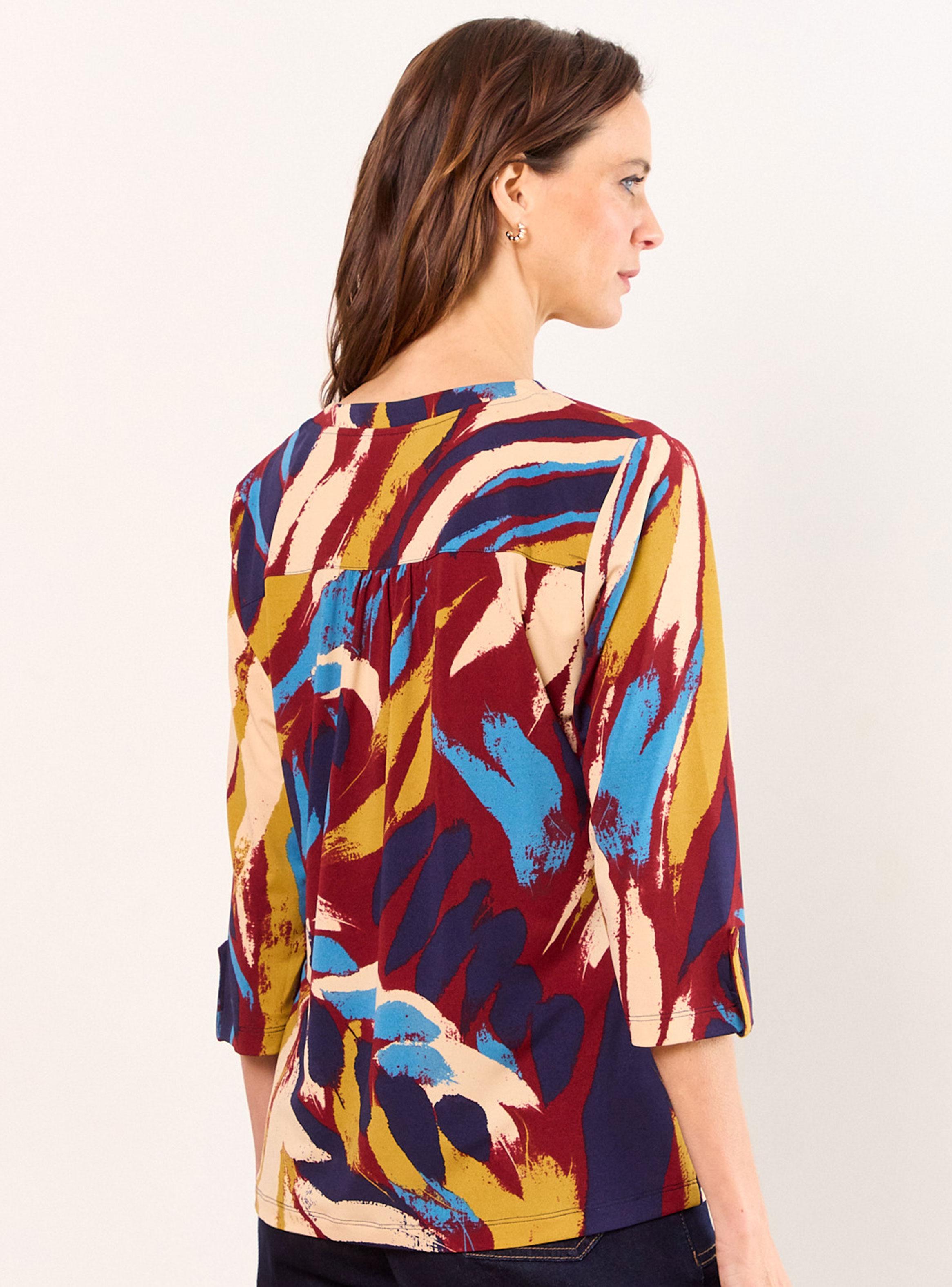 Polera Cuello Mao Estampada-1