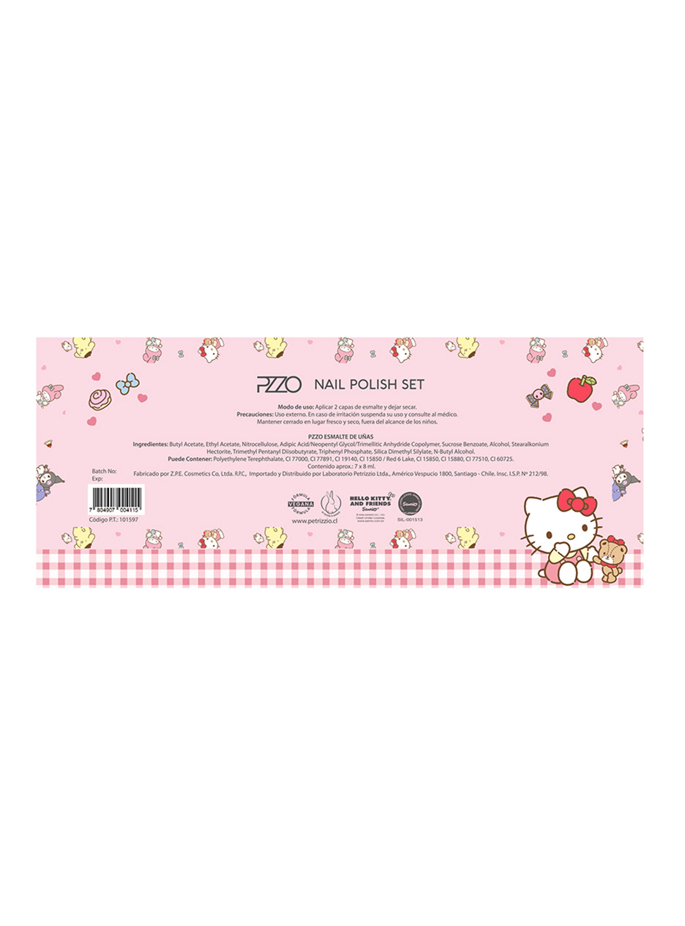 Set de Esmaltes de Uñas Hello Kitty and Friends-1