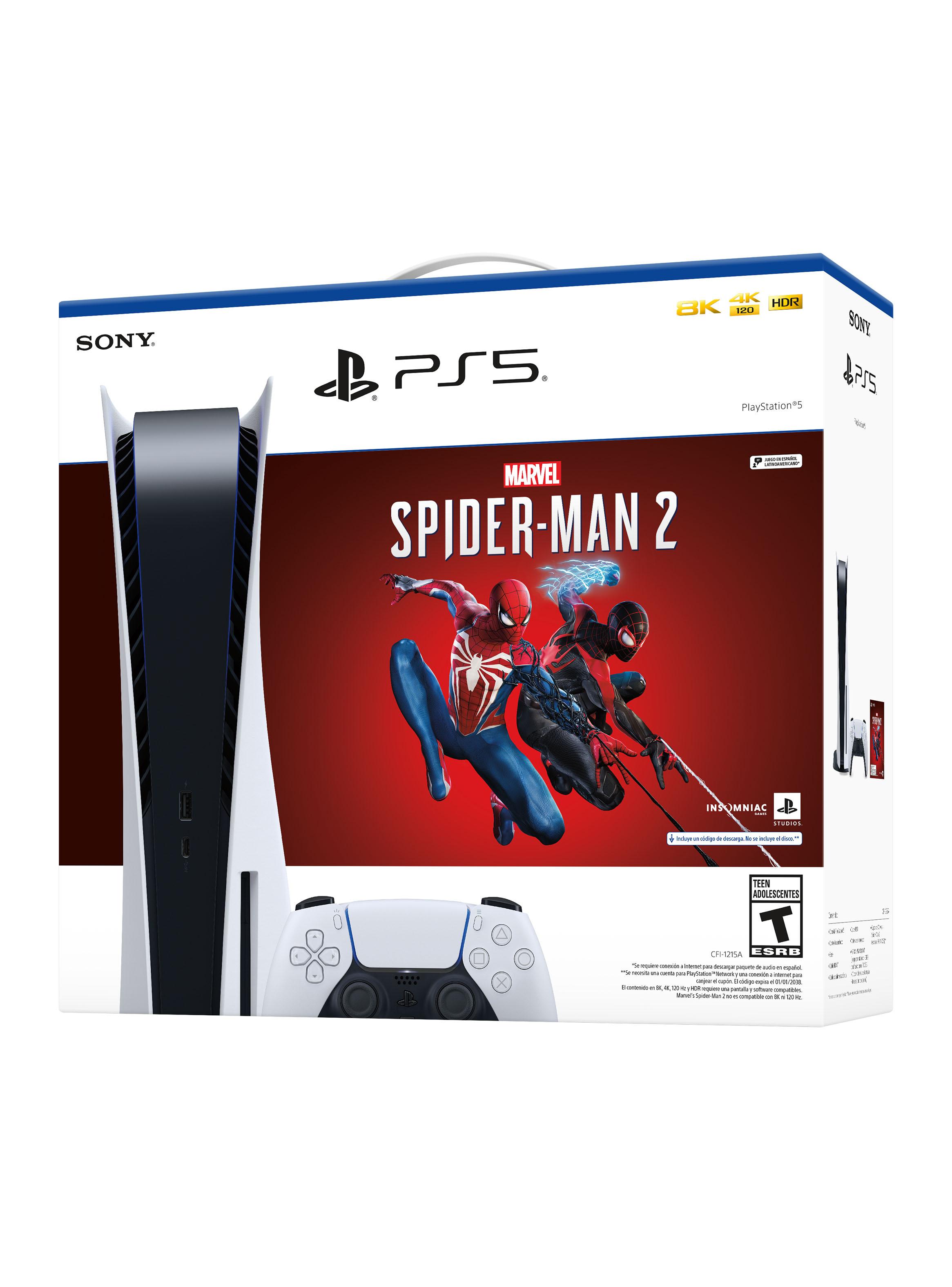 Consola PS5 + Paquete Marvel's Spider-Man 2-2