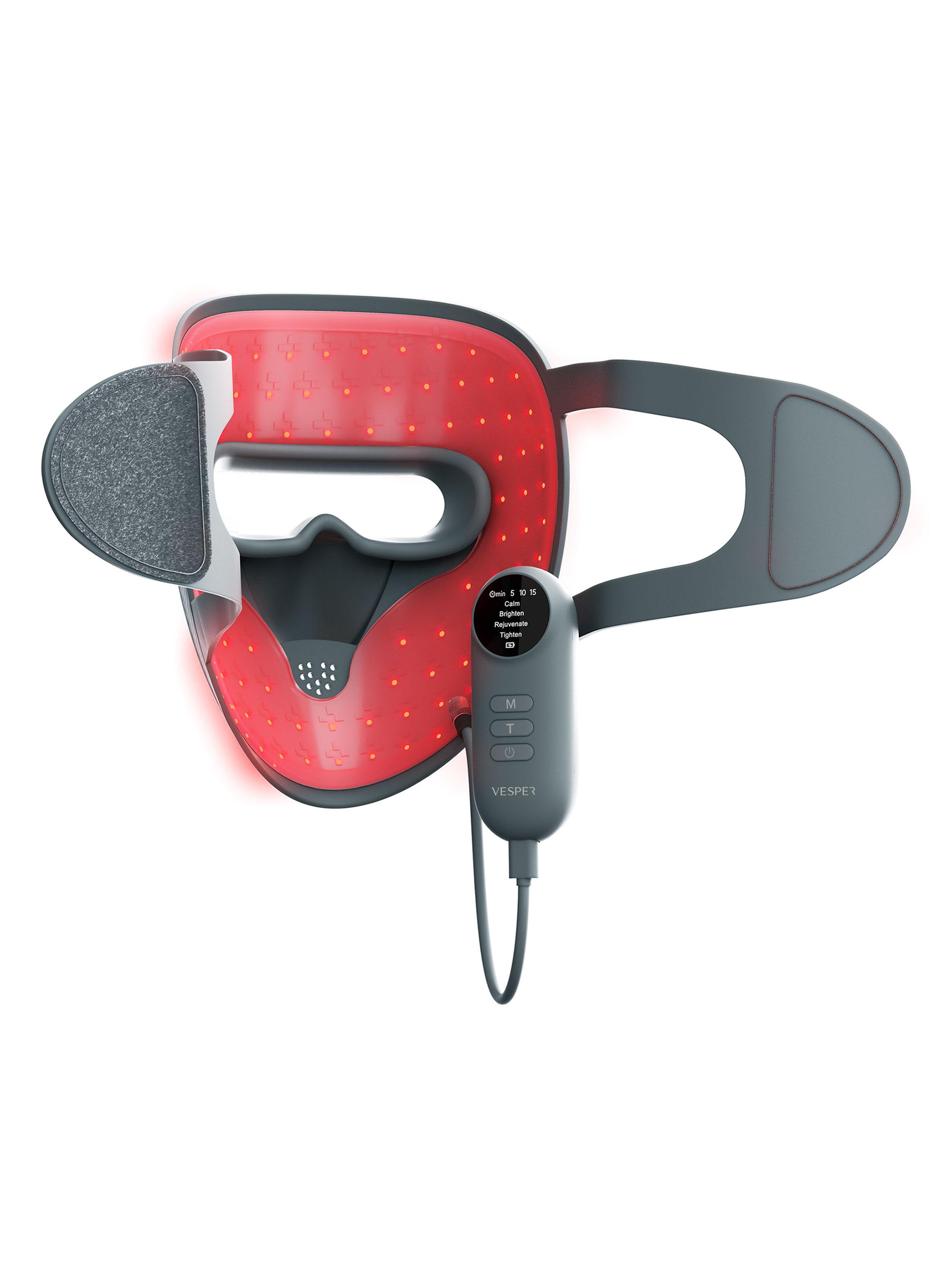 Máscara Facial 3D de Fotones Led Gris-1