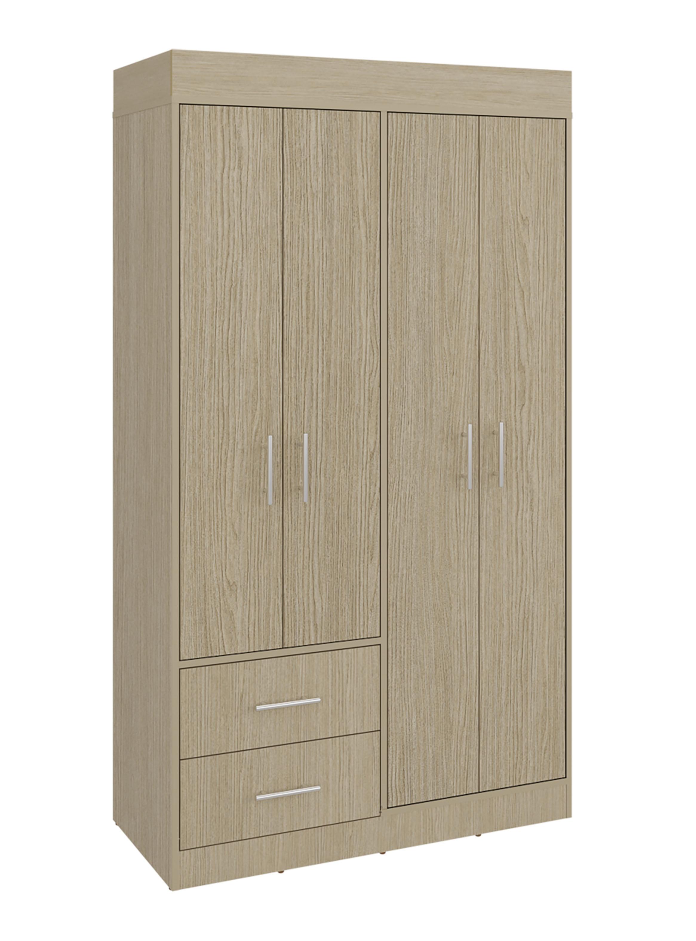Closet 4 Puertas 2 Cajones Houston Cartagena Wengue-0