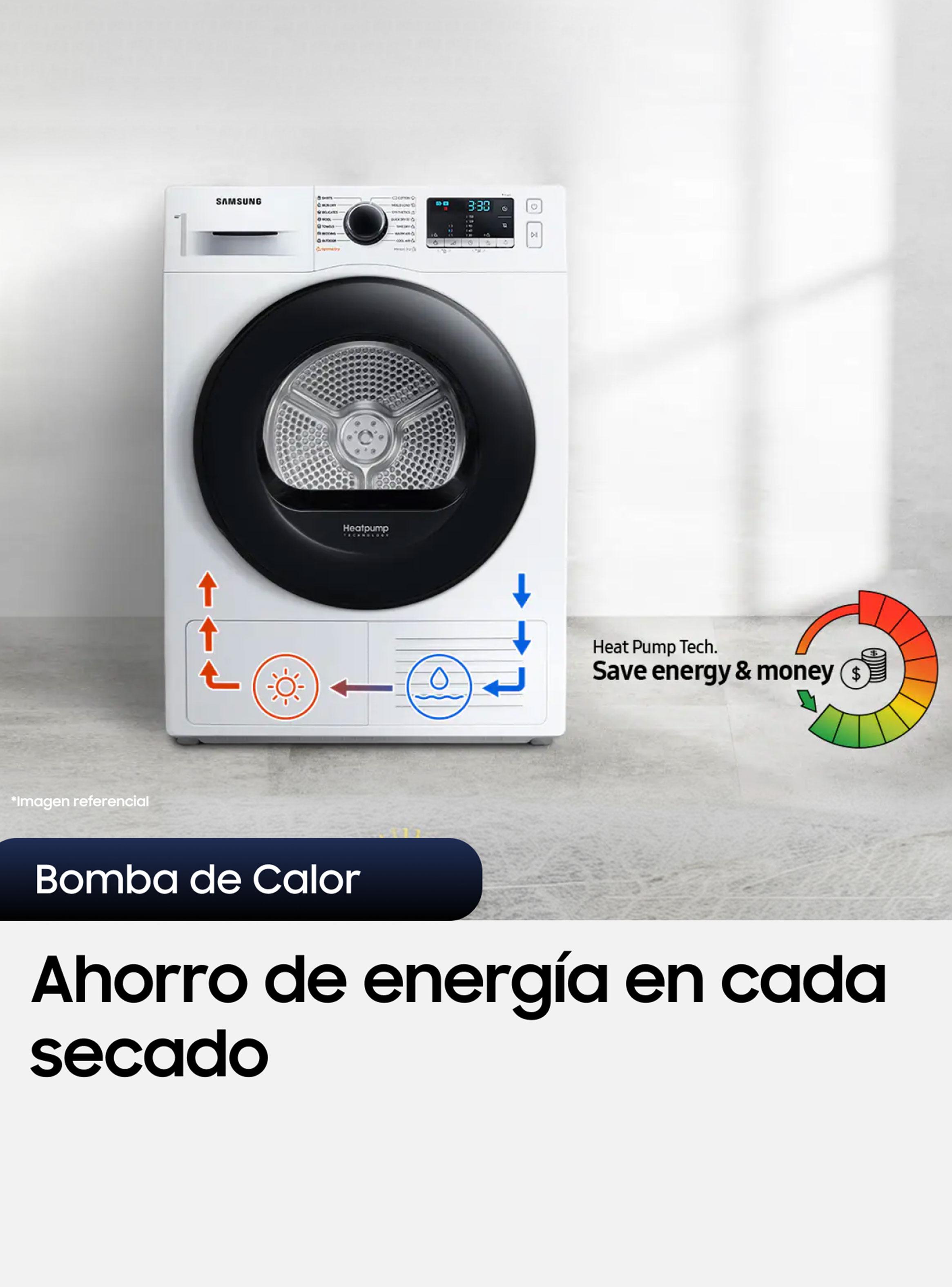 Lavadora Carga Superior 22 kg + Secadora Bomba de Calor 9 kg-5