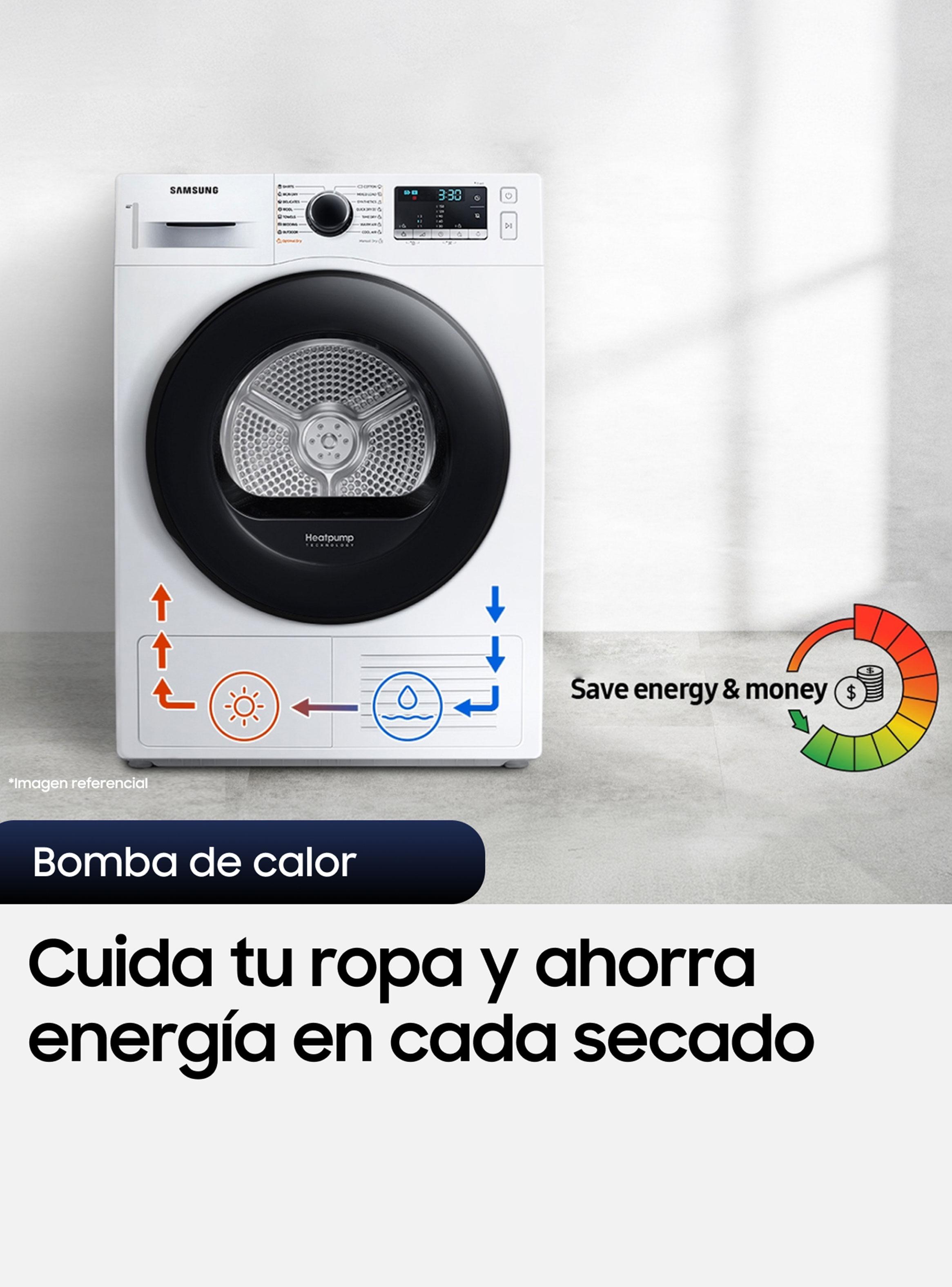 Lavadora Carga Superior 21 kg Bespoke AI + Secadora Bomba de Calor 9 kg-5