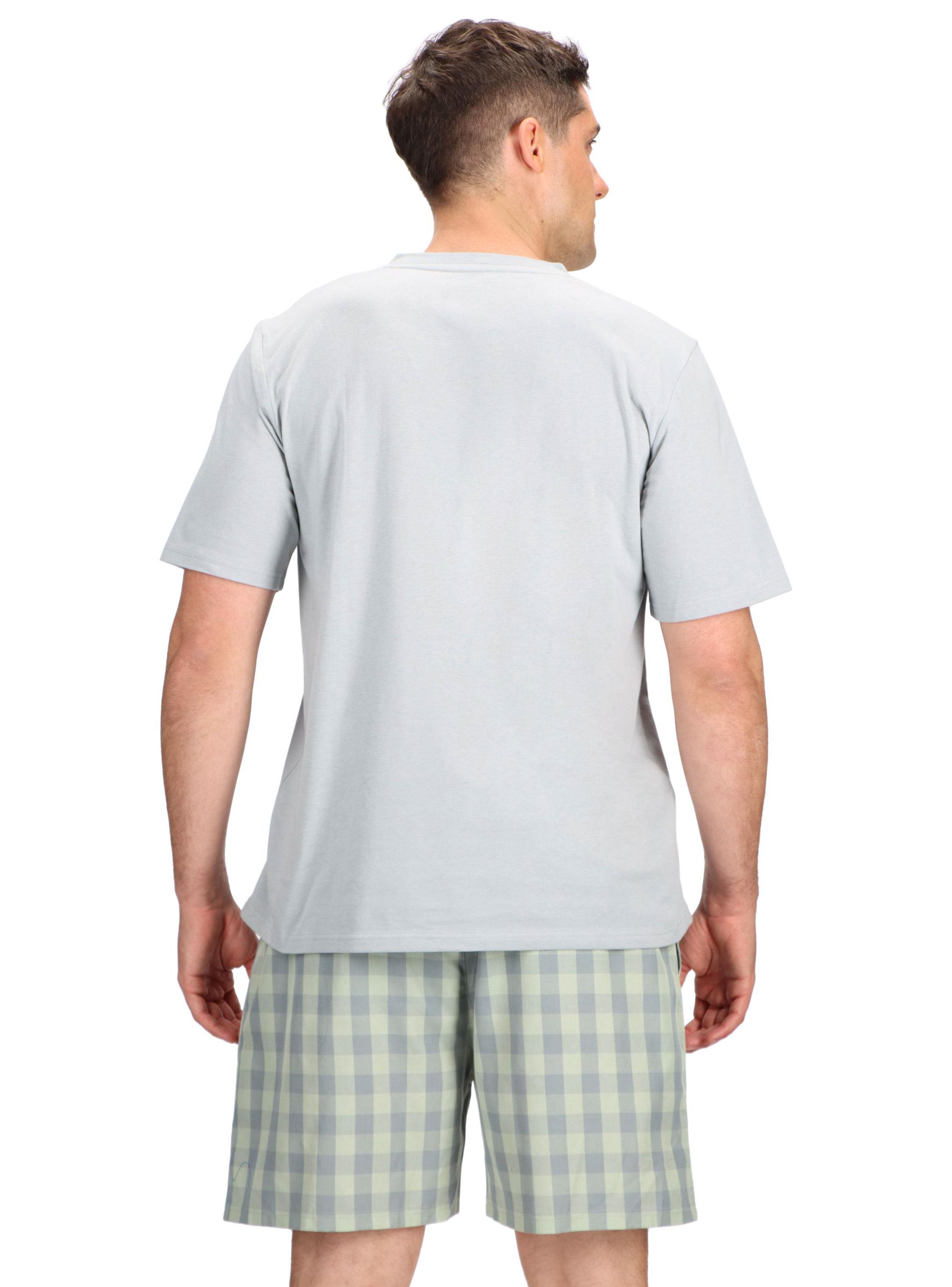 Pijama Corto Algodón 2 Piezas Short Cuadrille-1