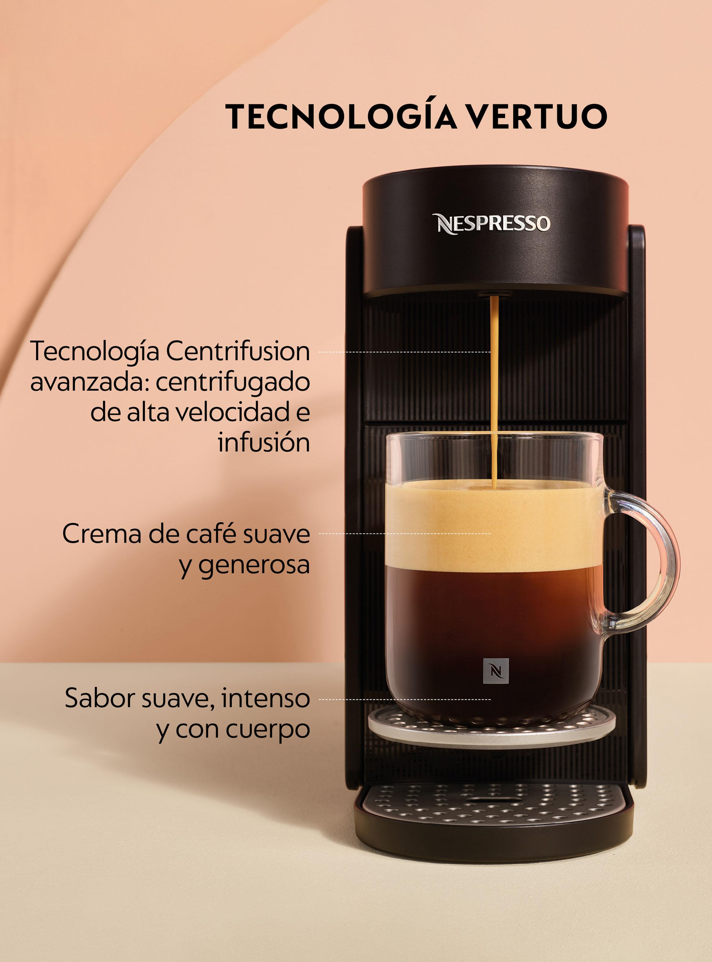 Cafetera de Cápsulas Vertuo UP con Espumador de Leche-3