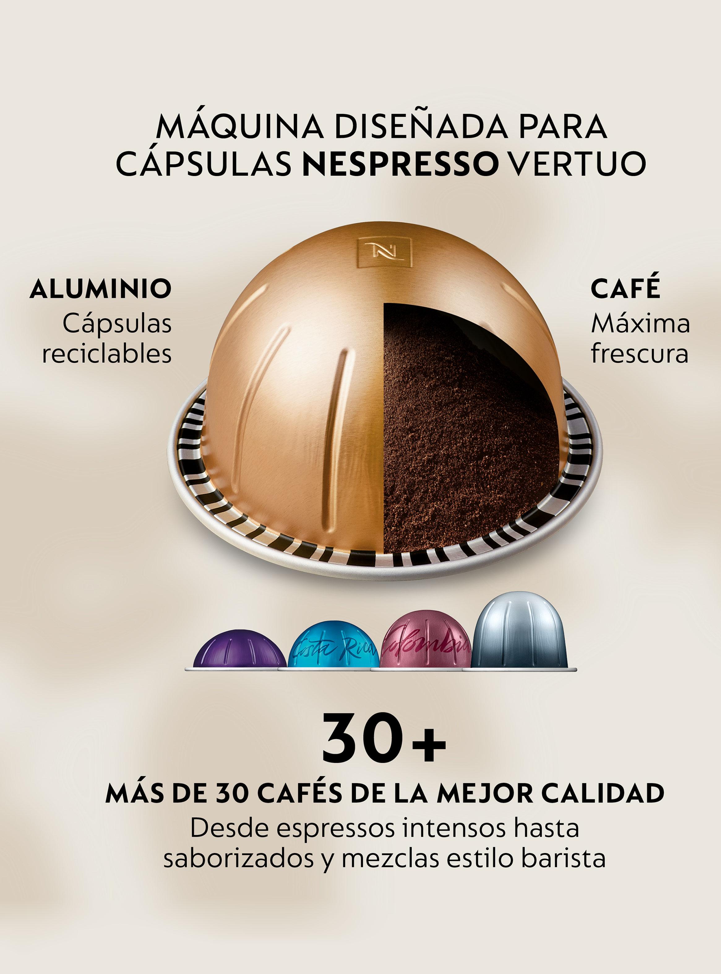 Cafetera de Cápsulas Vertuo UP con Espumador de Leche-8