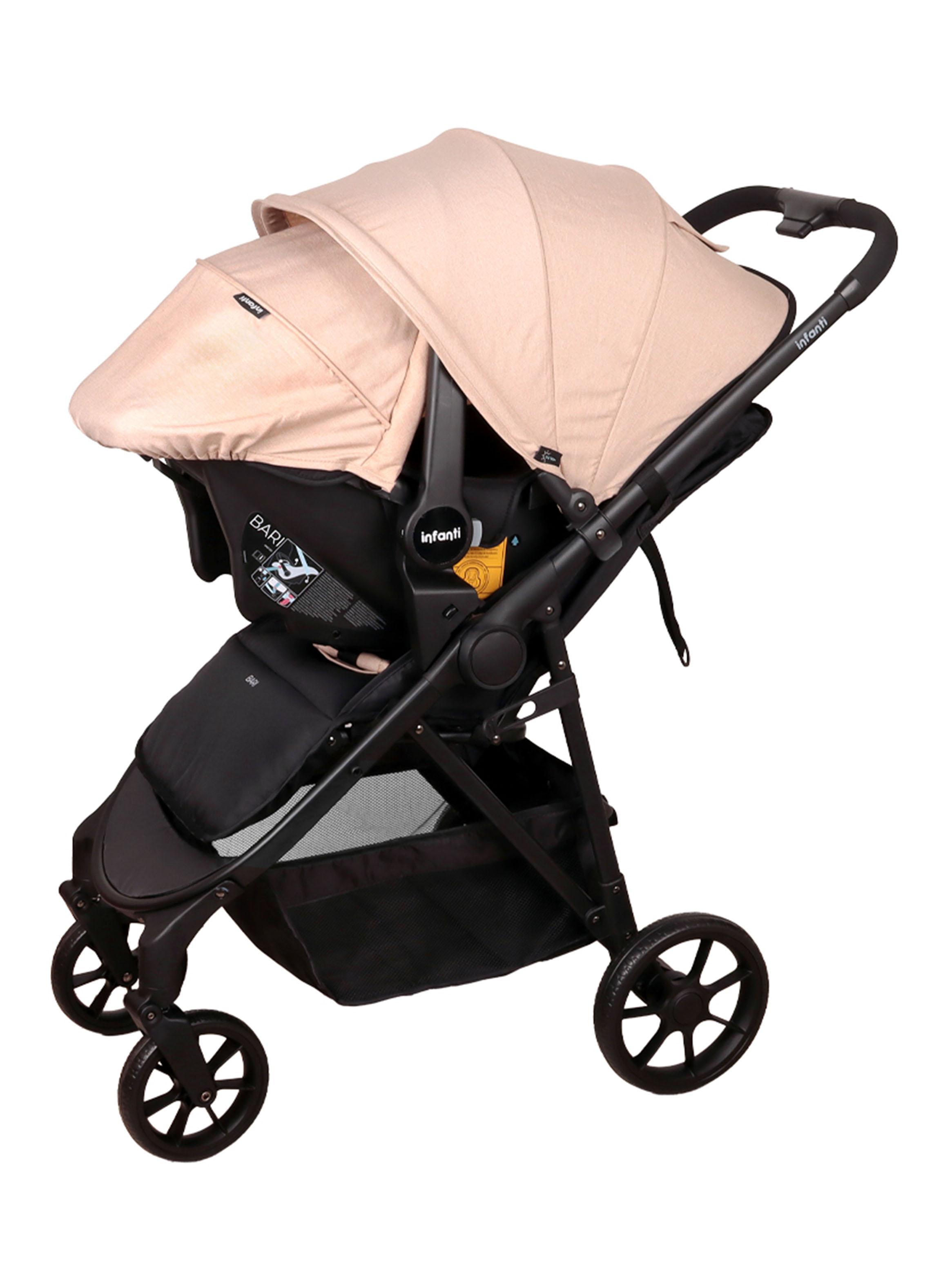 Coche Travel System Bari Beige Melange-2