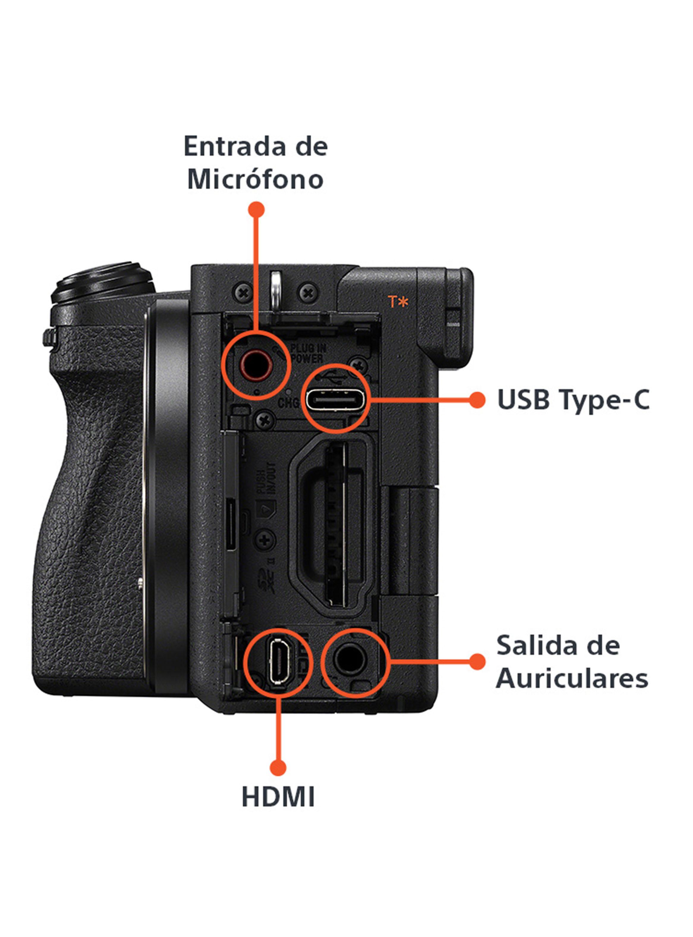 Cámara Profesional Premium con Montura EILCE-6700K-6