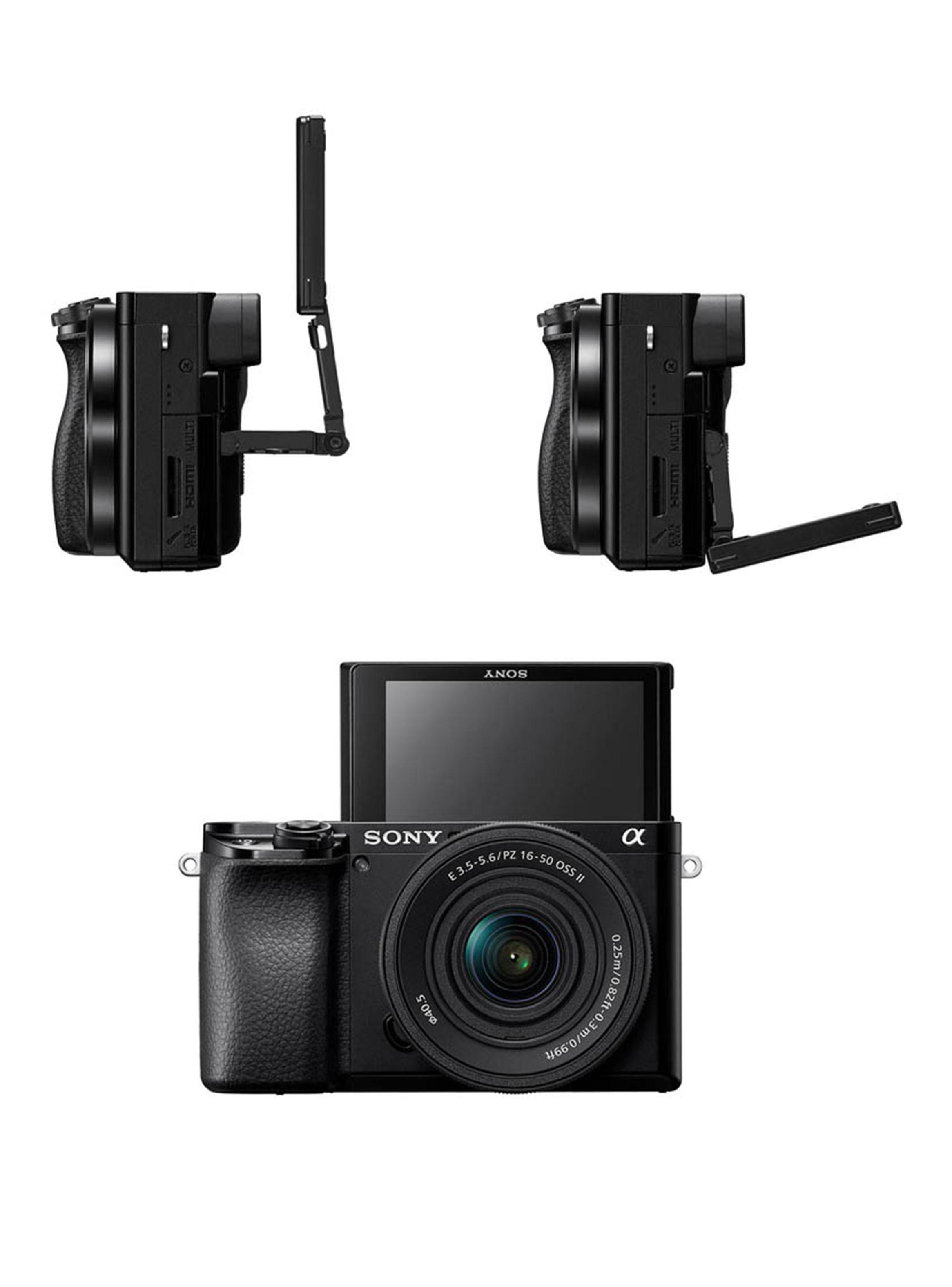 Cámara Profesional Digital Mirrorless APS-C ILCE-6100K + Lente SELP16502-2