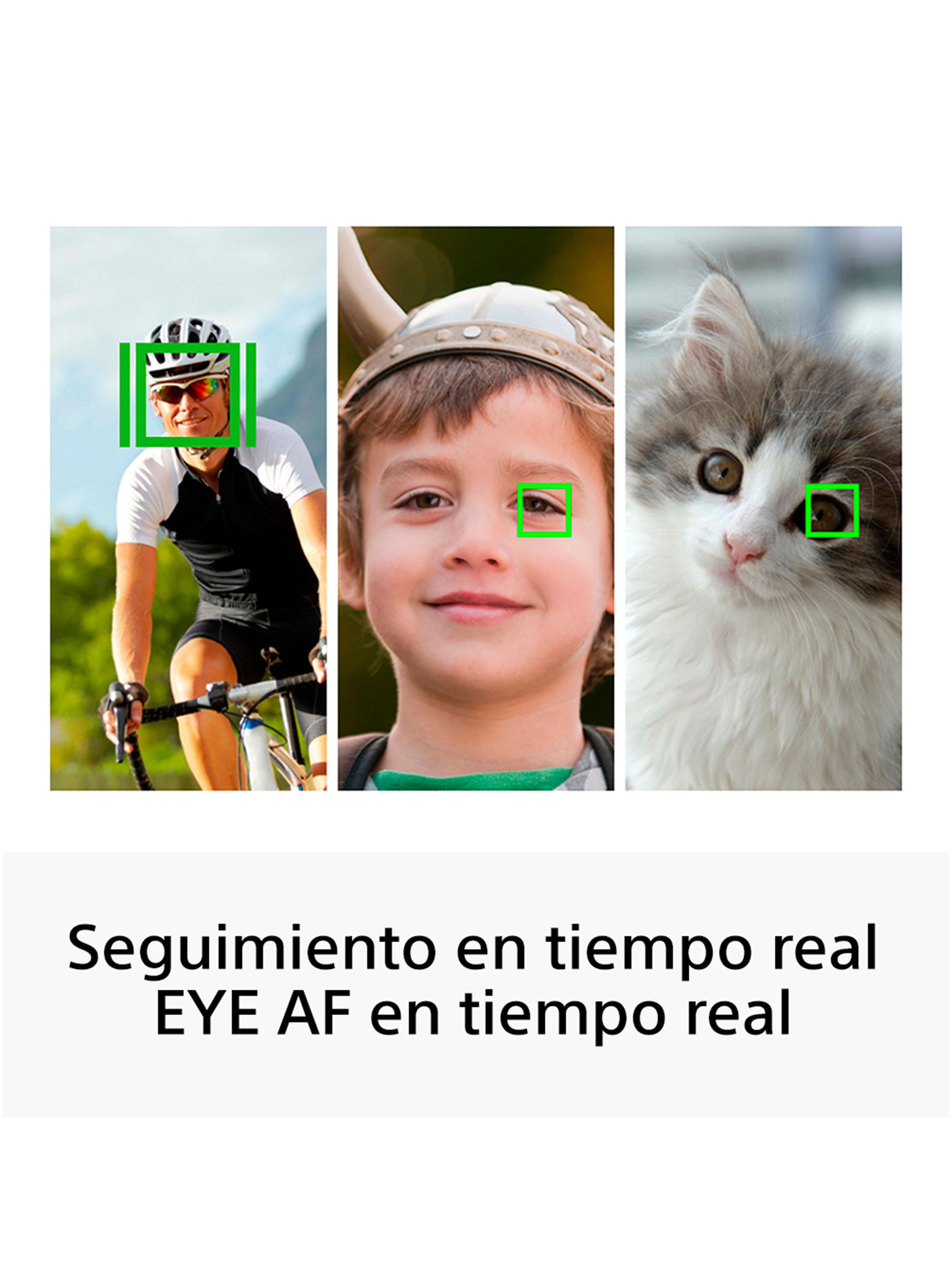 Cámara Profesional Digital Mirrorless APS-C ILCE-6100X + Lente SELP16502 + Lente SEL55210-7