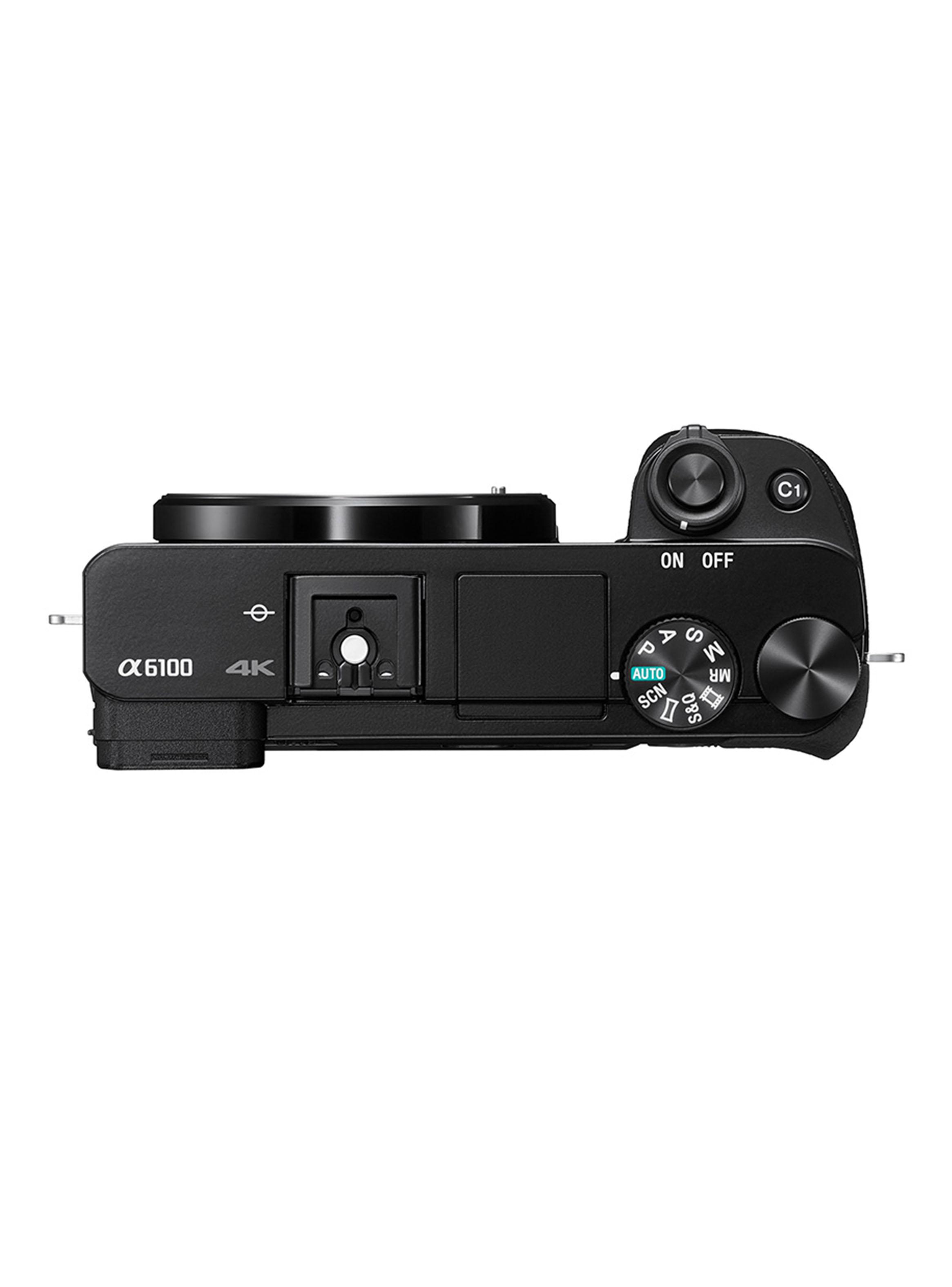 Cámara Profesional Digital Mirrorless APS-C ILCE-6100X + Lente SELP16502 + Lente SEL55210-2