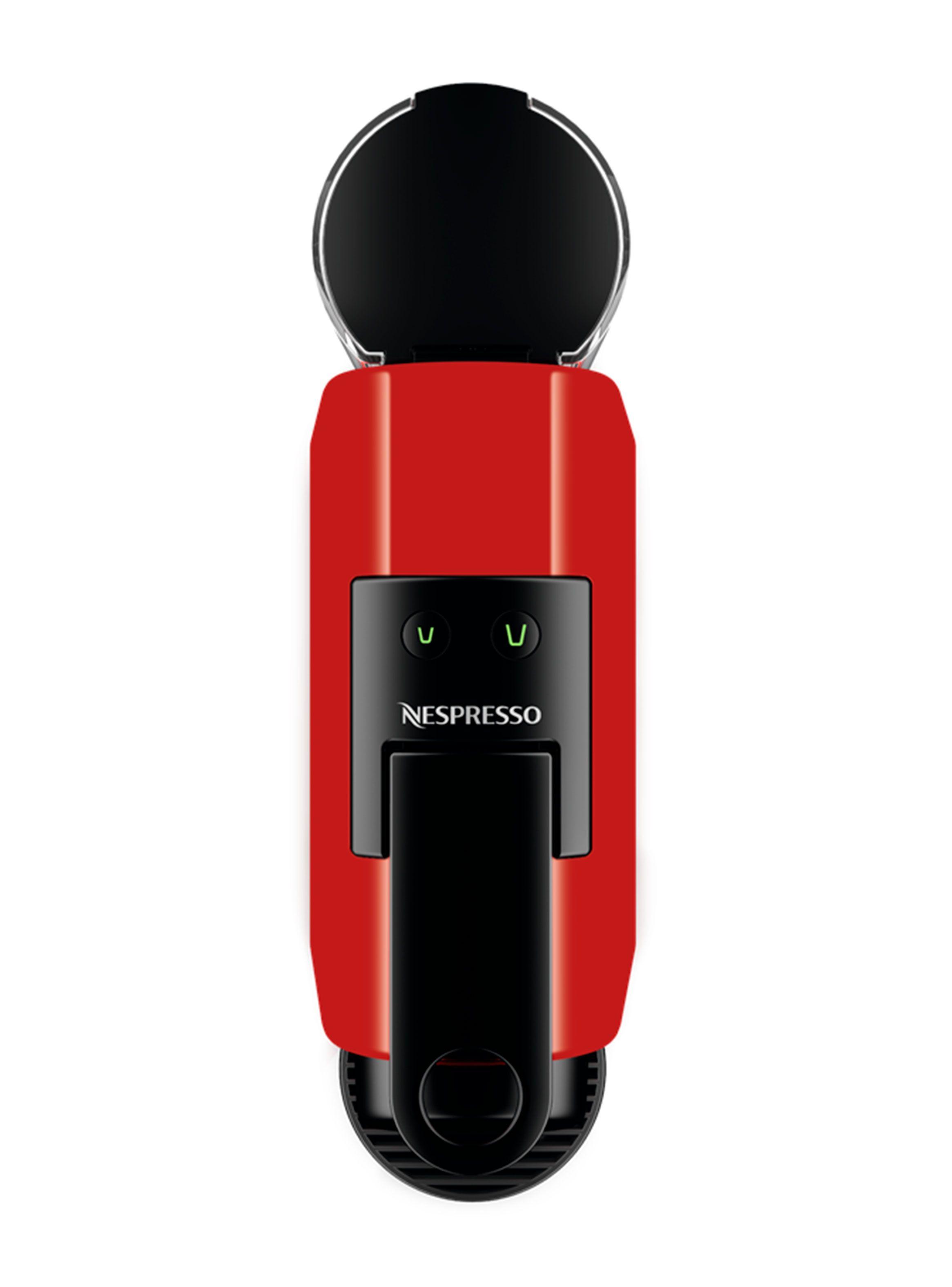 Cafetera de Cápsulas Essenza Mini Roja + Espumador de Leche Aeroccino 3-4