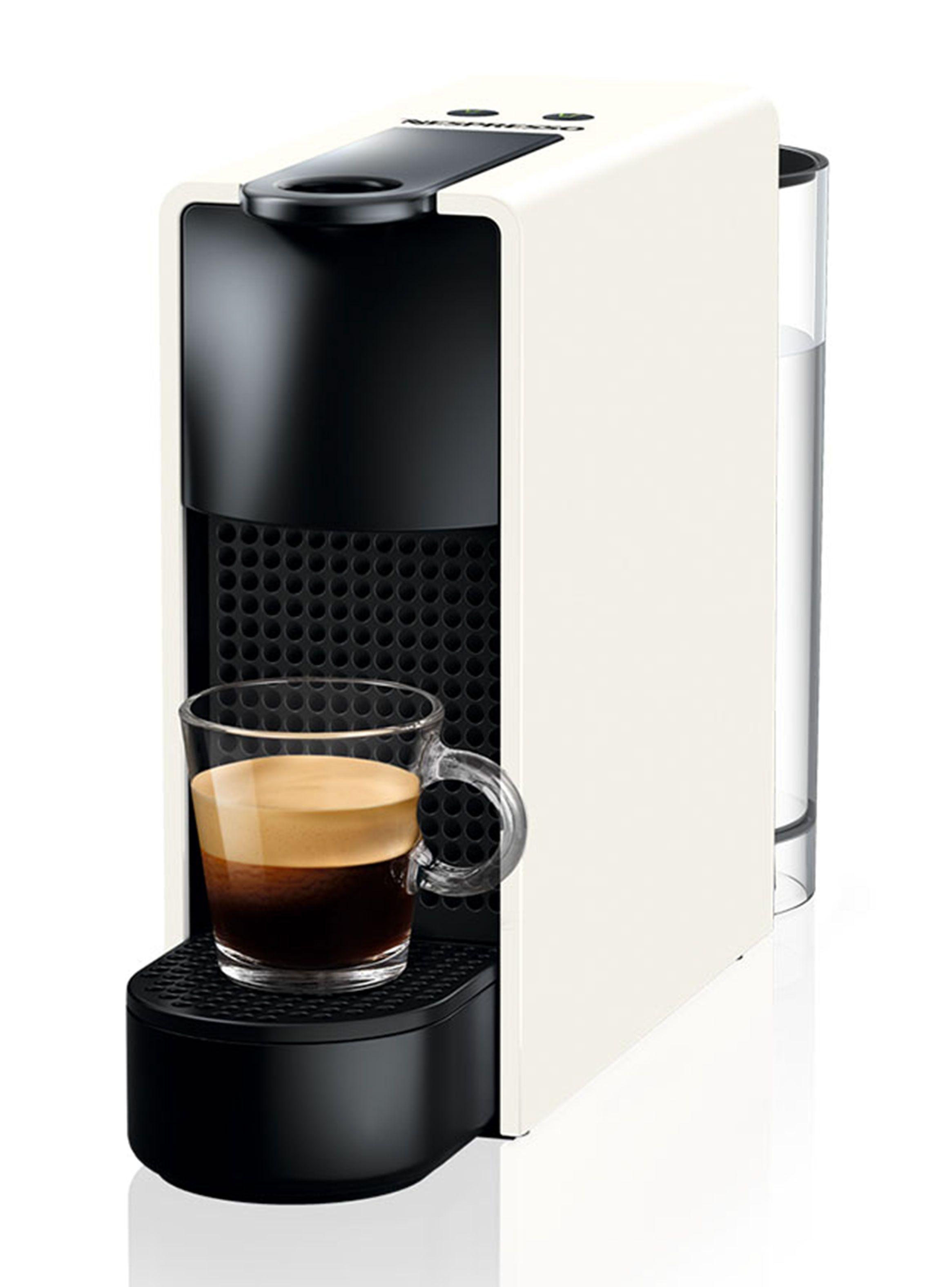 Cafetera de Cápsulas Essenza Mini Blanca + Espumador de Leche Aeroccino 3-3