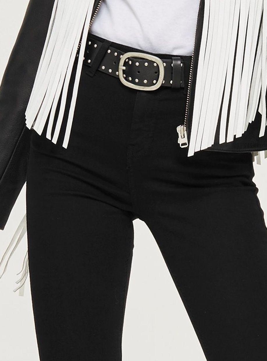 Jeans Jamie Flare Black Largo 32 Topshop-2