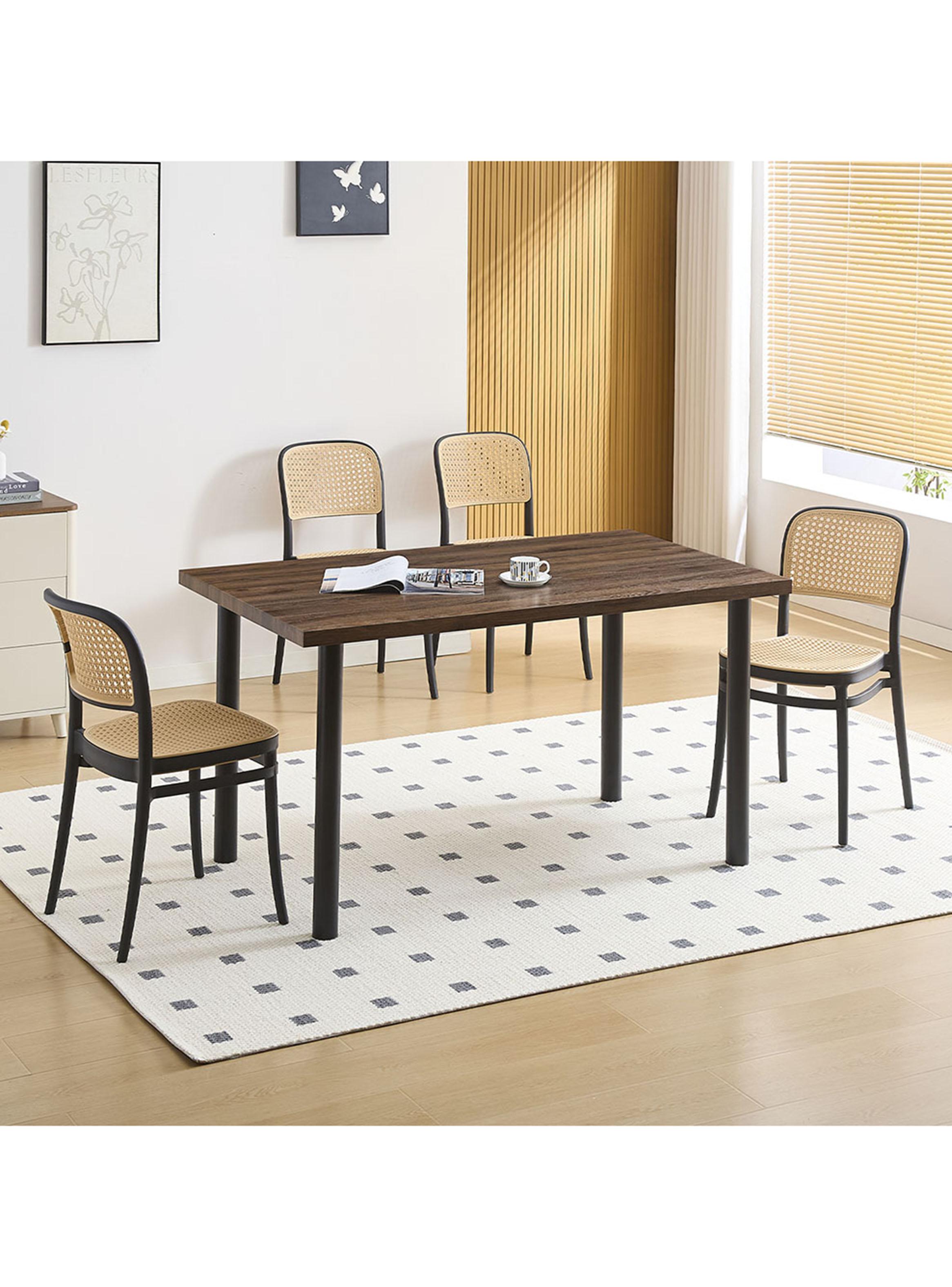 Comedor Alma Duna 4 Sillas Café-4