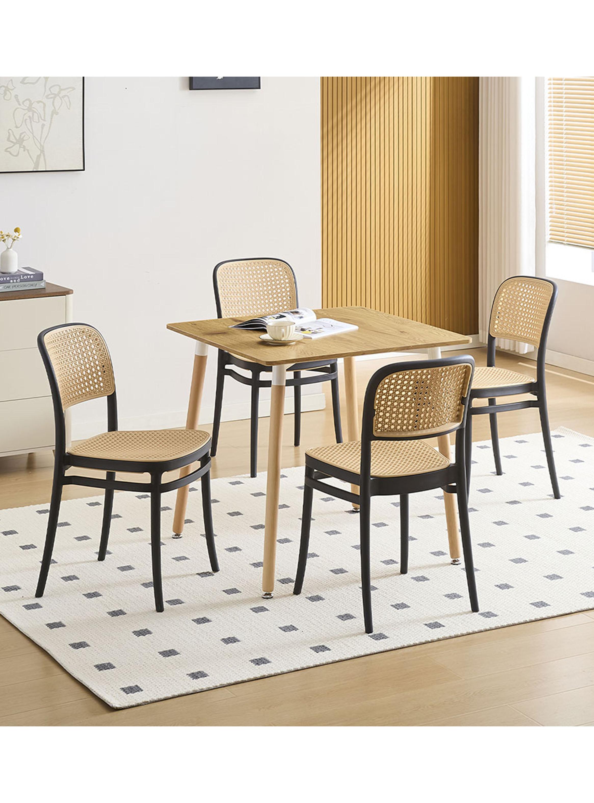 Comedor Praga Duna 4 Sillas Cafe-4