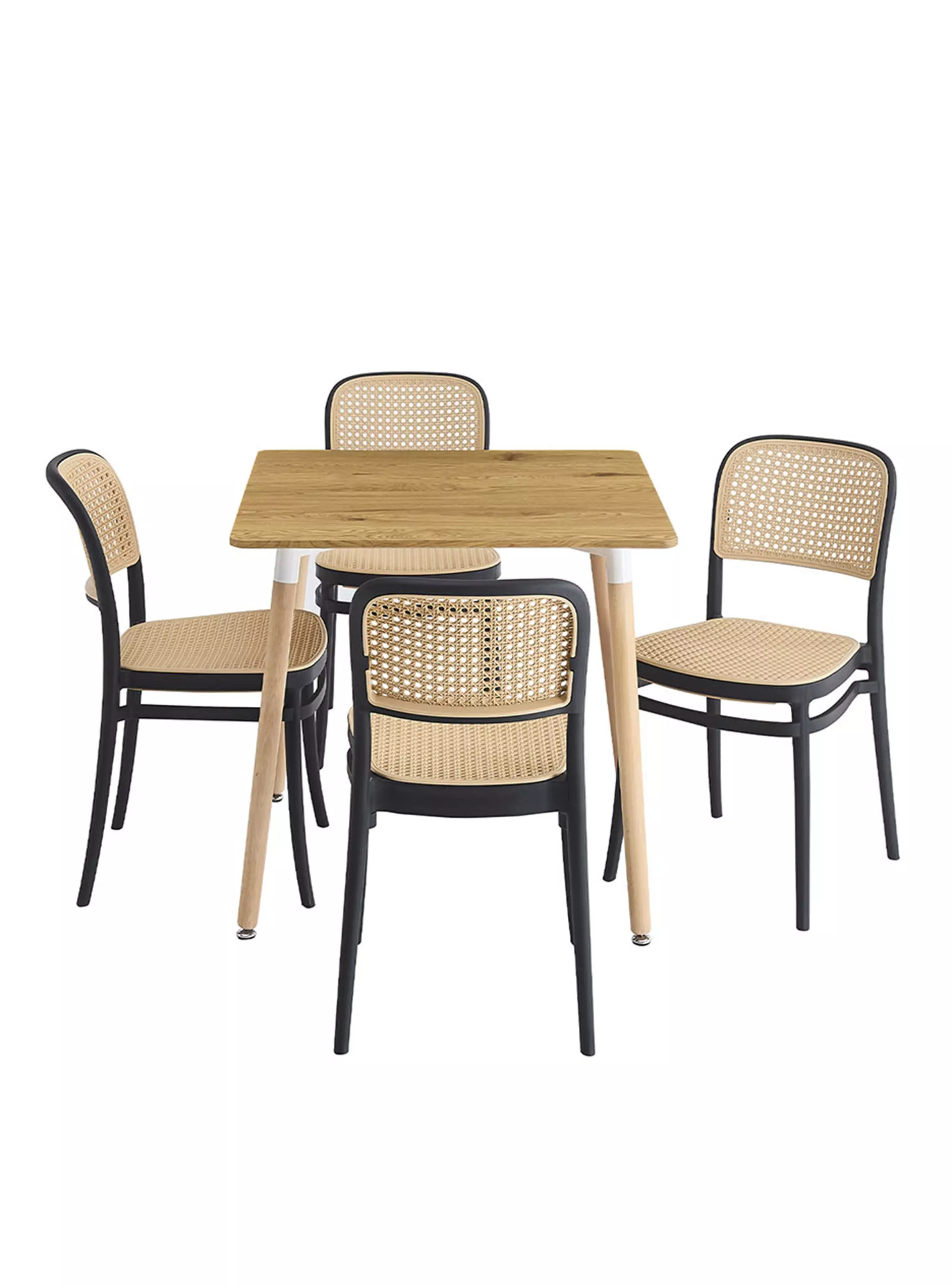 Comedor Praga Duna 4 Sillas Cafe-3
