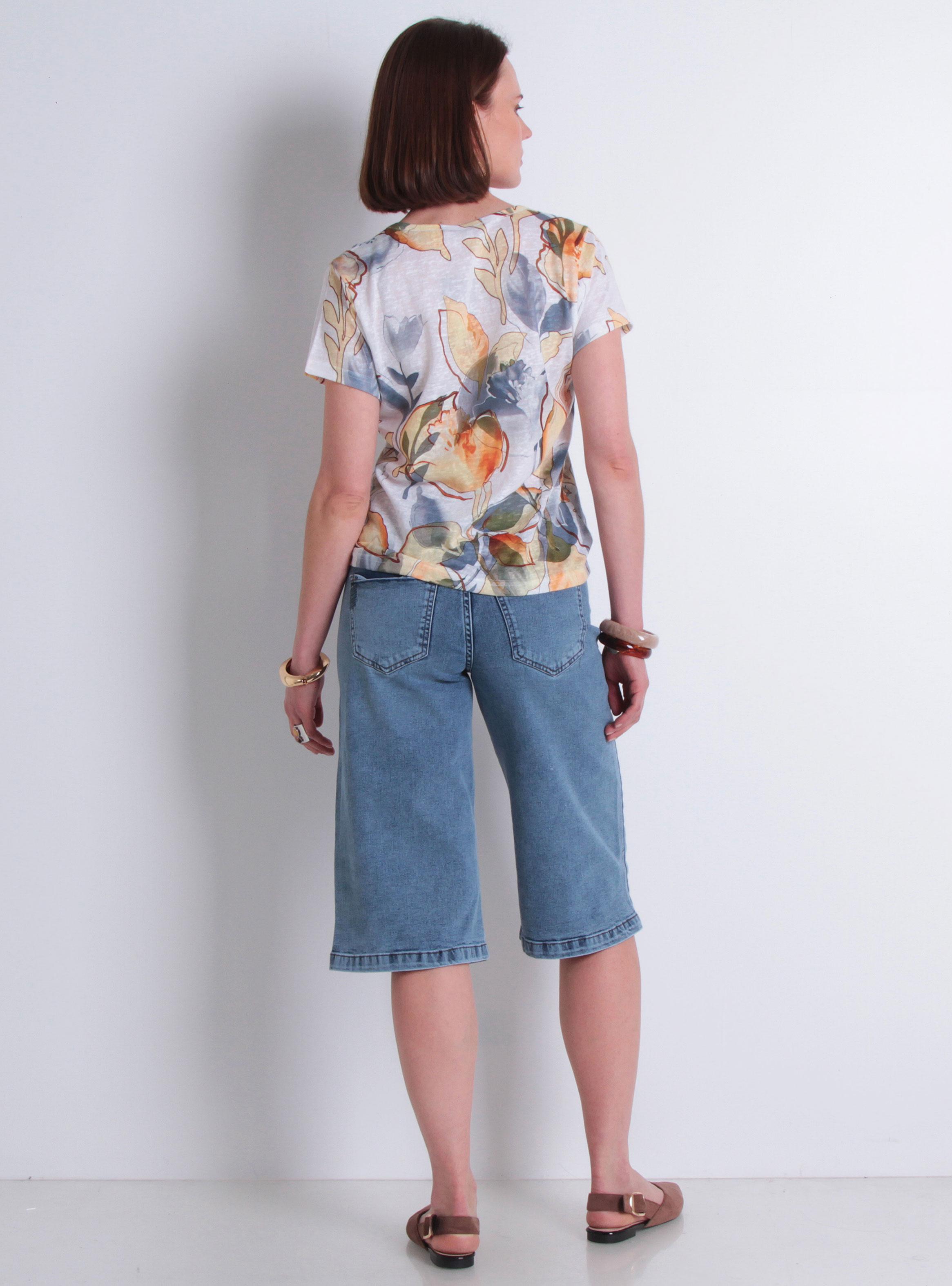 Polera Sublimada con Escote V-4