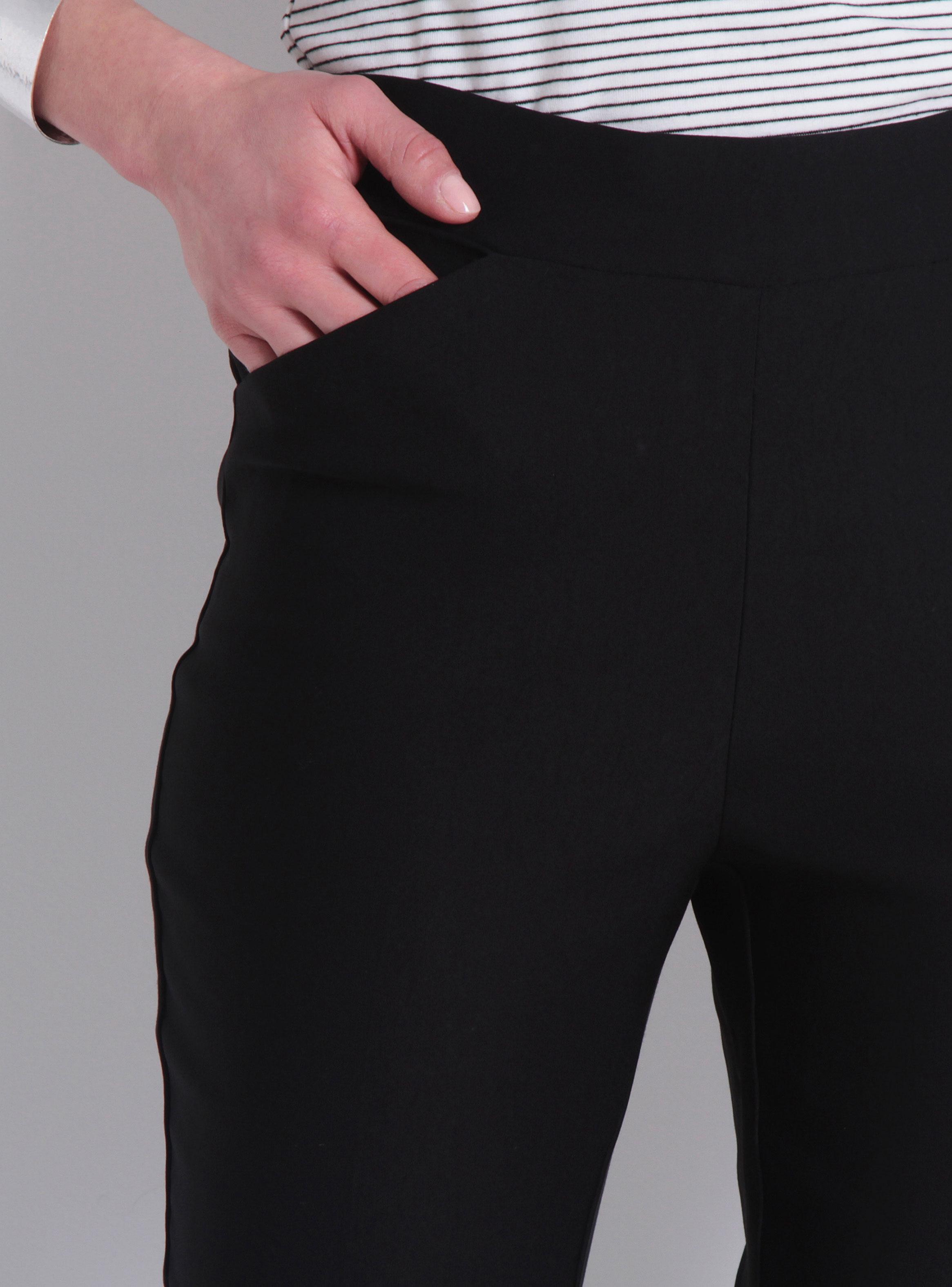 Pantalón Crop Tiro Alto Pretina Media Elasticada 1582-3