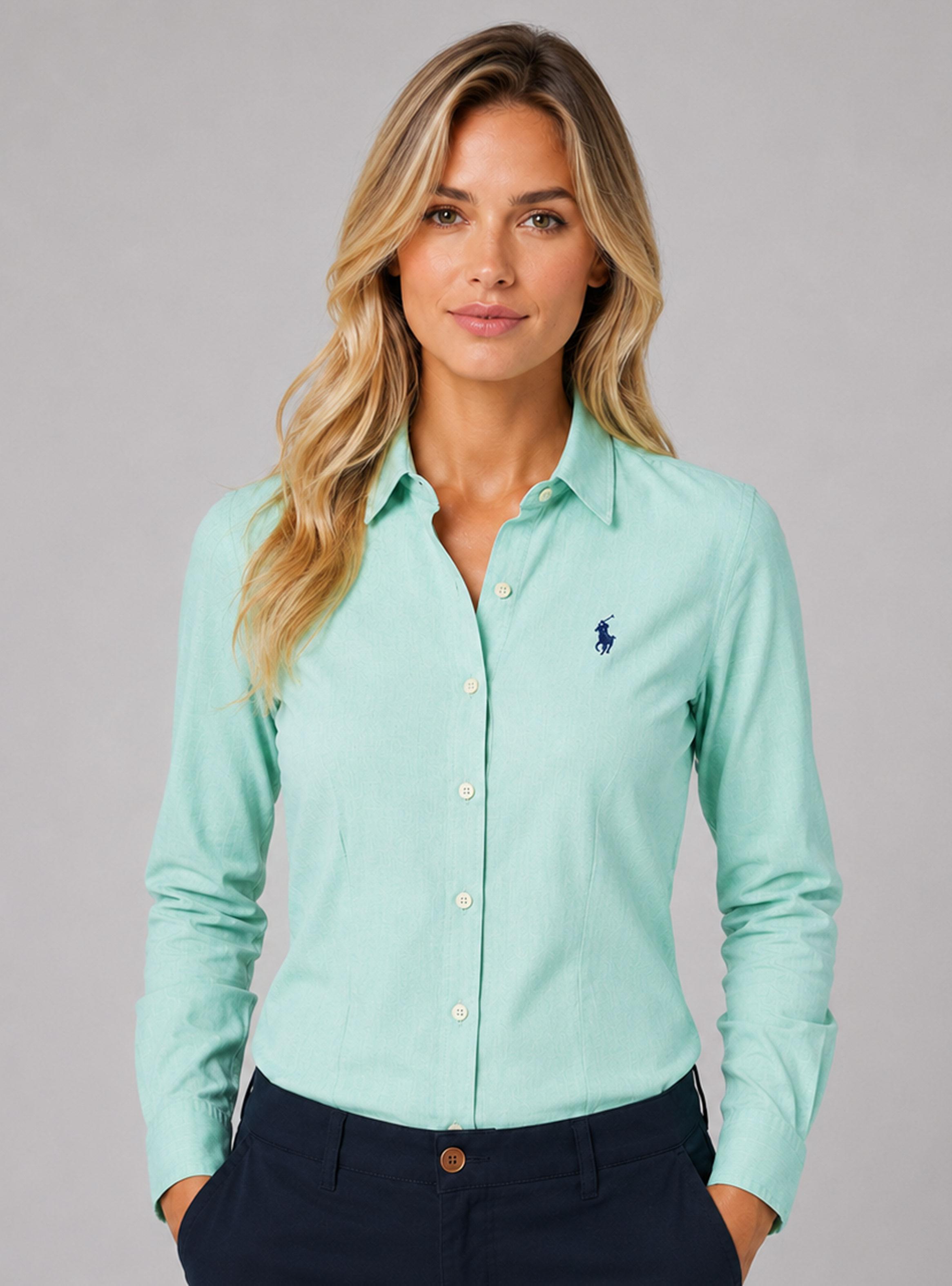 Camisa Casual con Botón-0