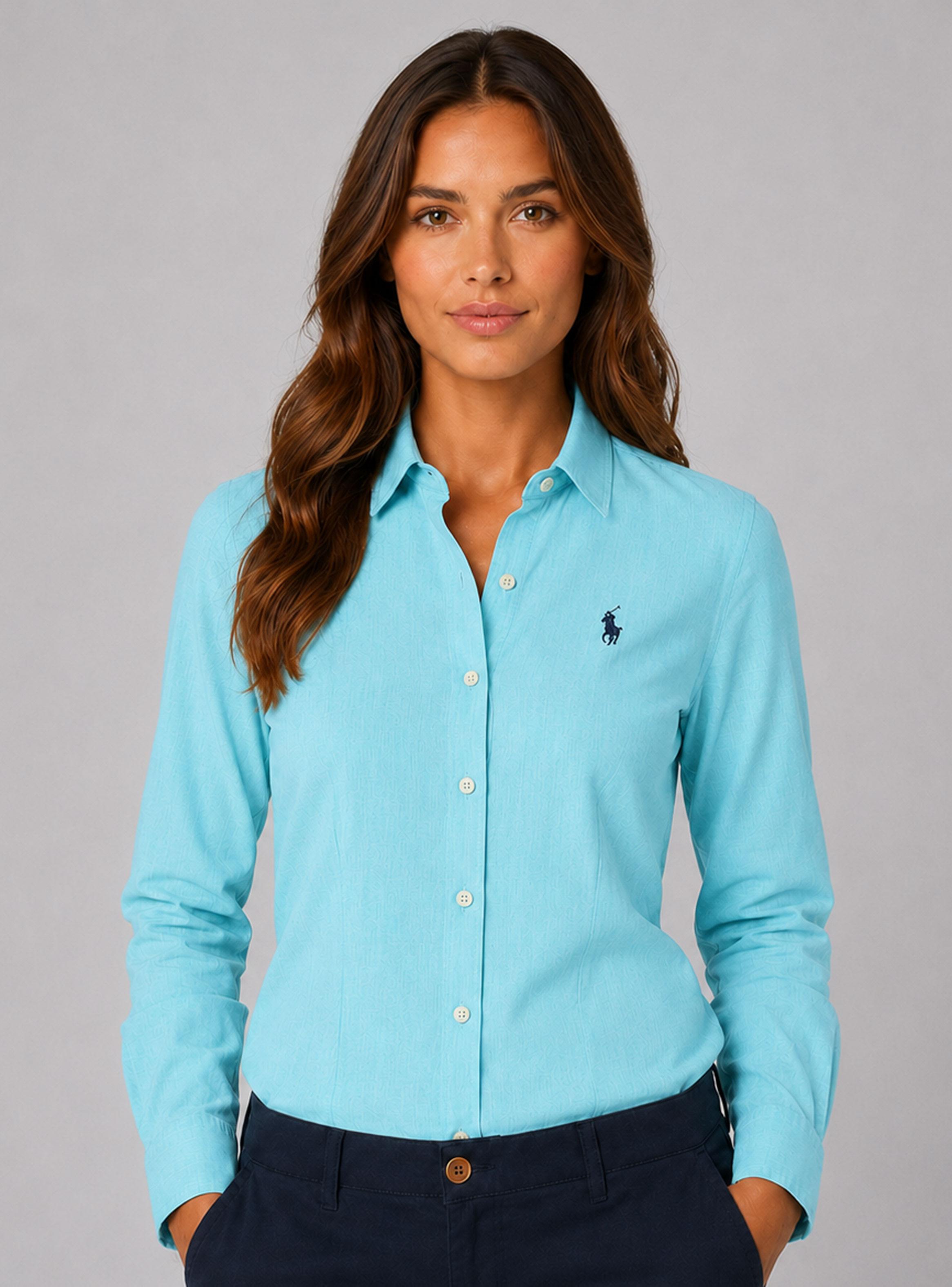 Camisa Casual con Botón-0