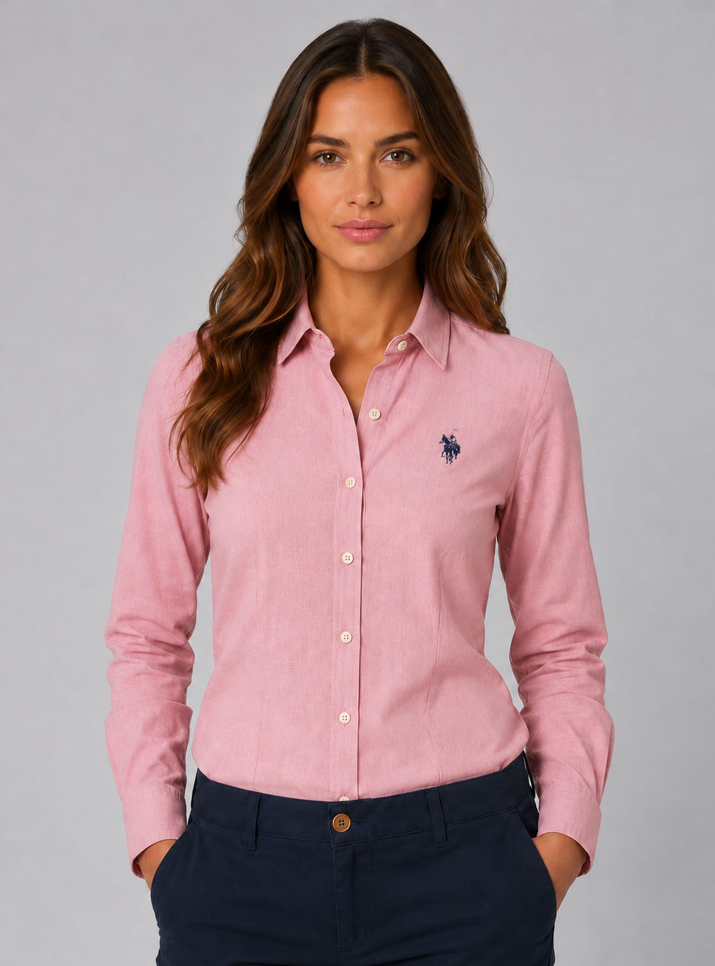 Camisa Casual con Botón-0