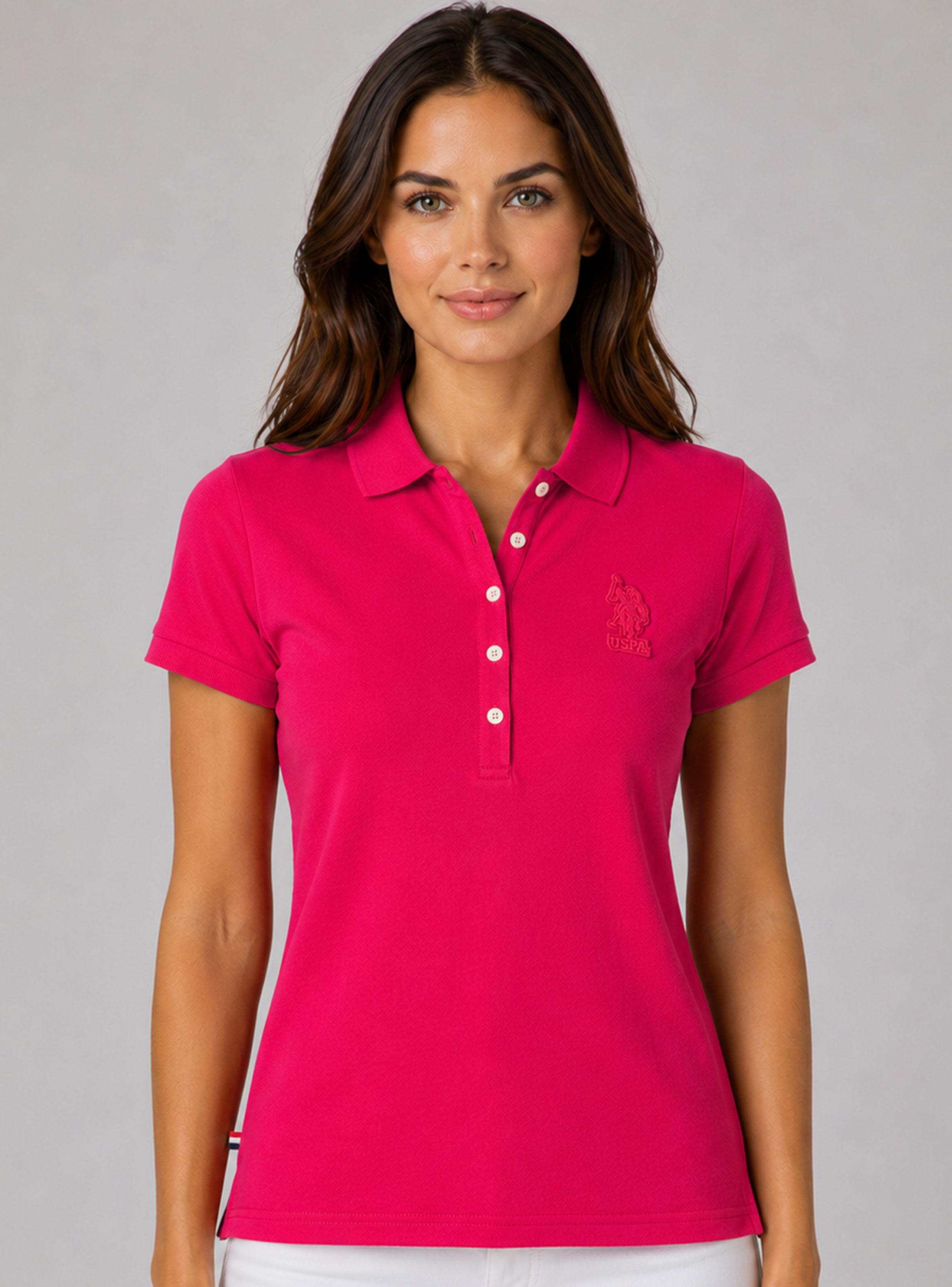 Polera Cuello V Manga Corta 1000-0