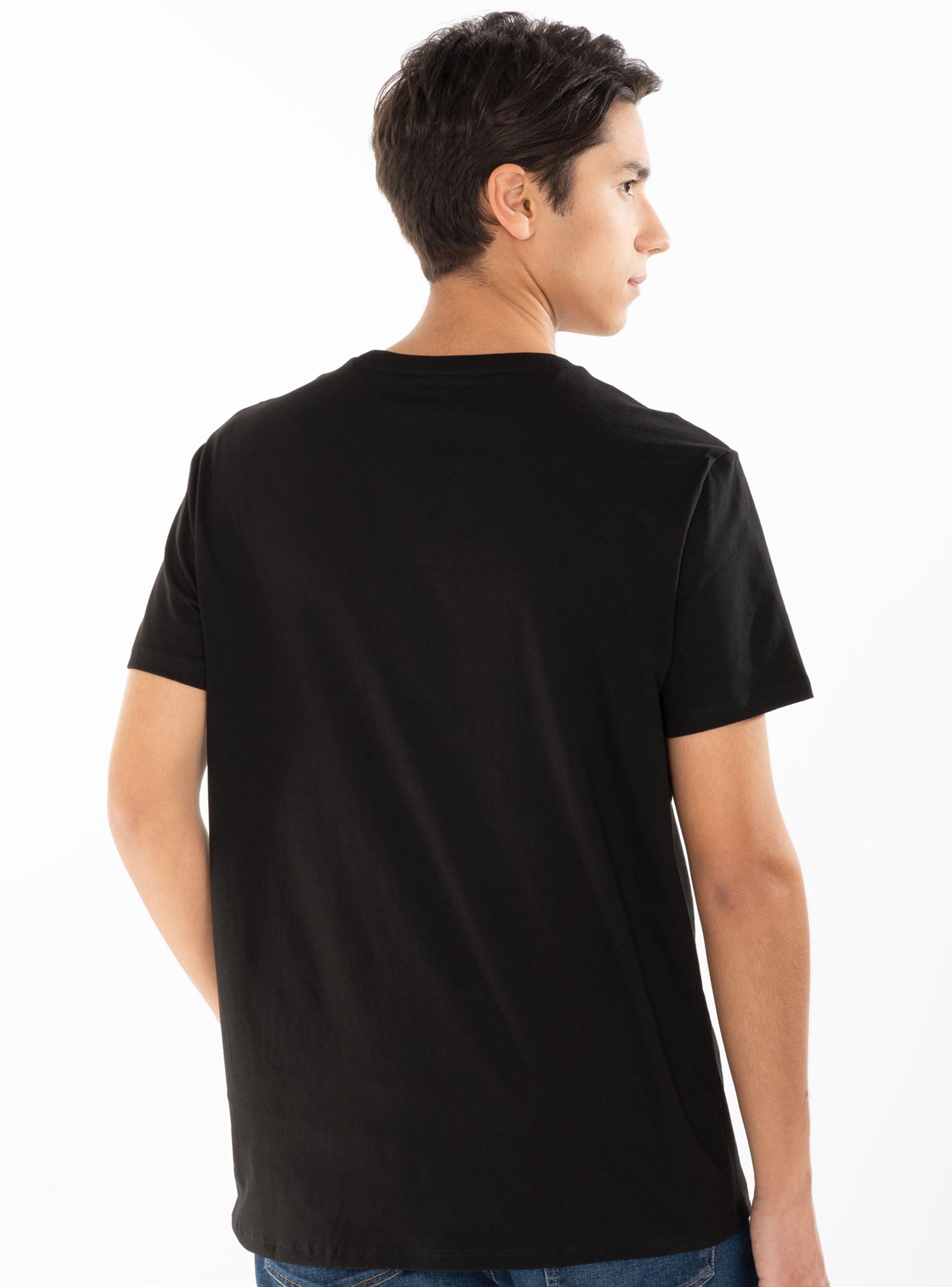 Polera Manga Corta Lisa Unicolor-1