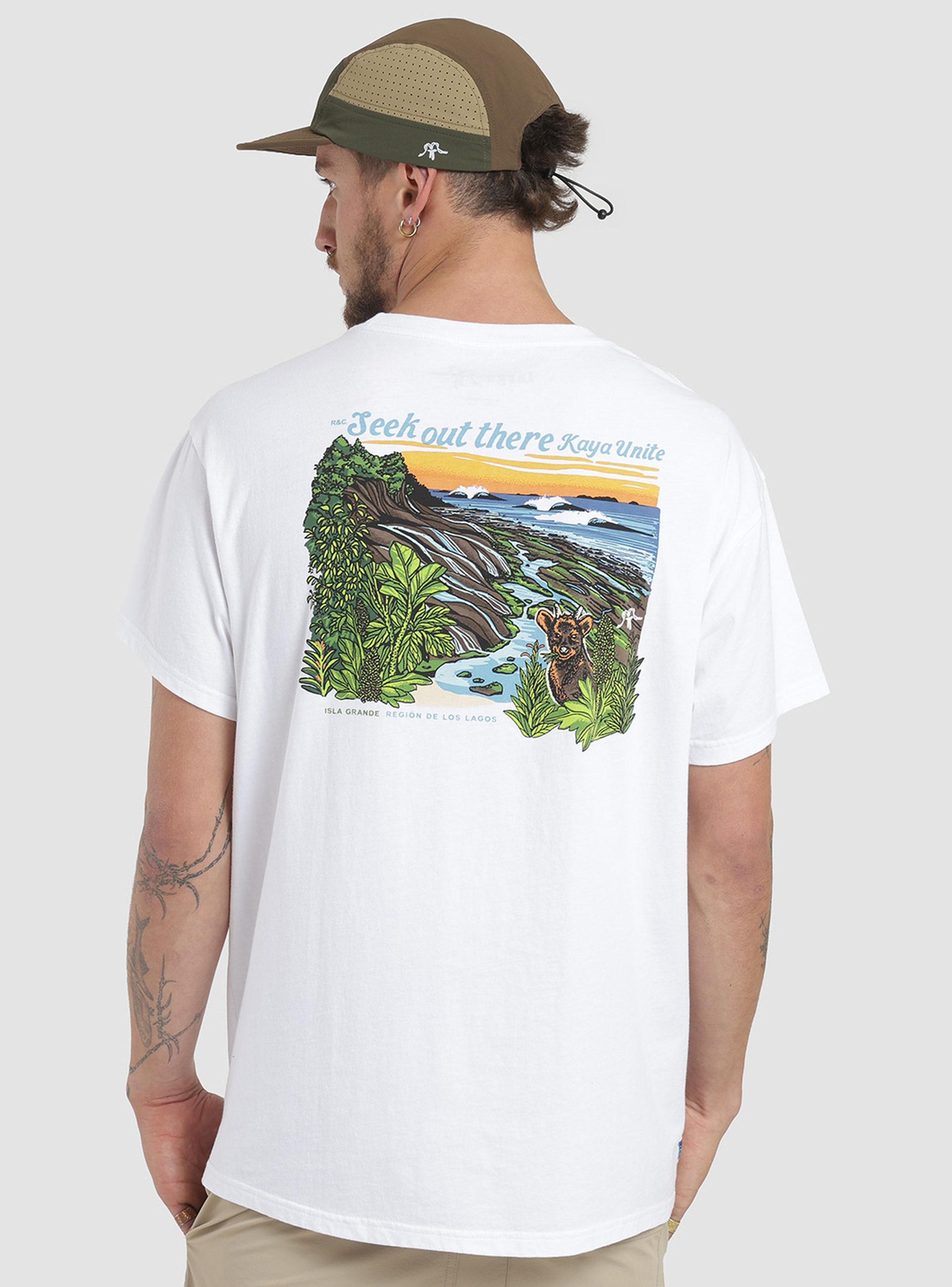 Polera Print Parque Manga Corta Cuello Redondo-1