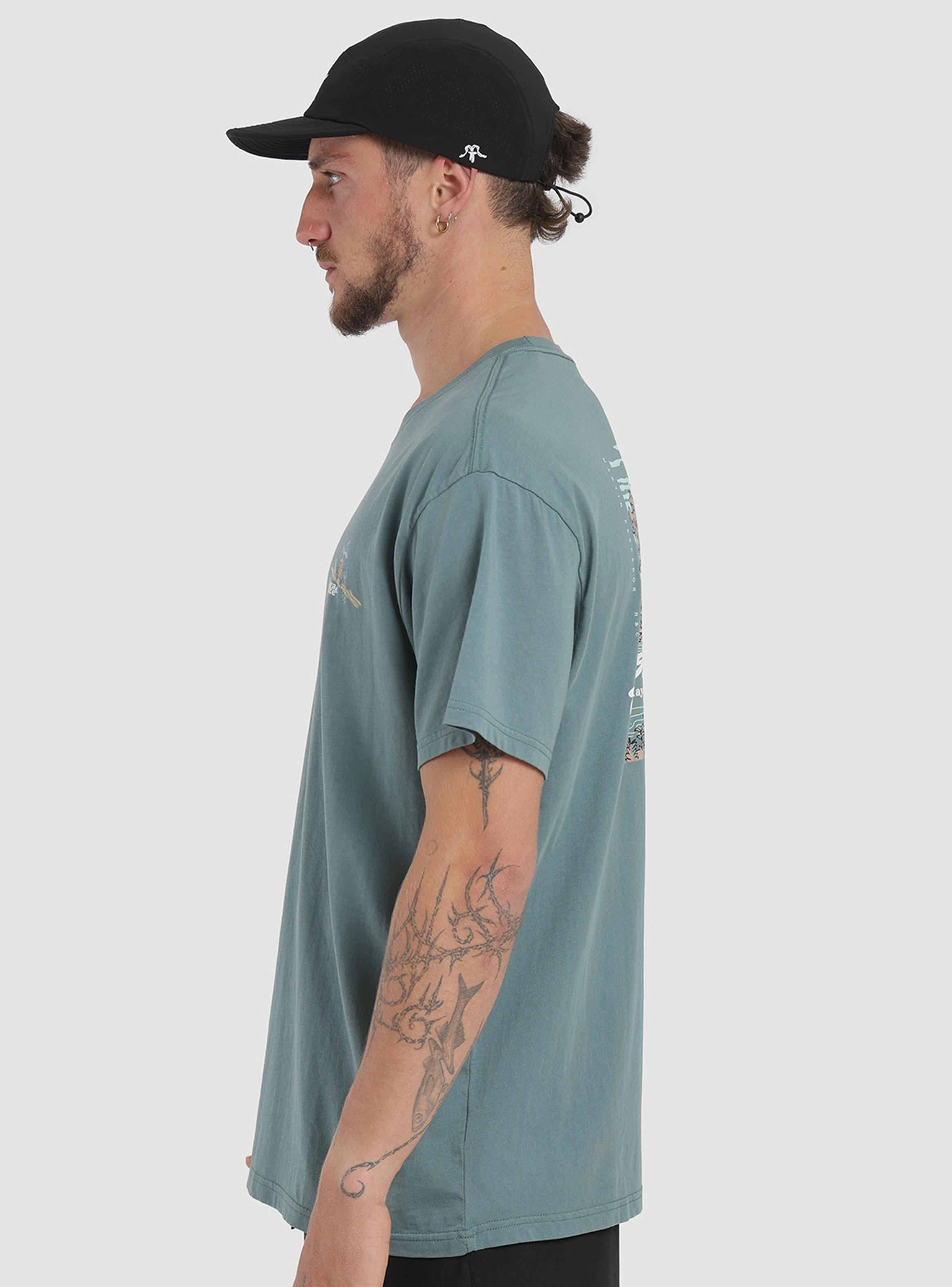 Polera Print Parque Cuello Redondo-2