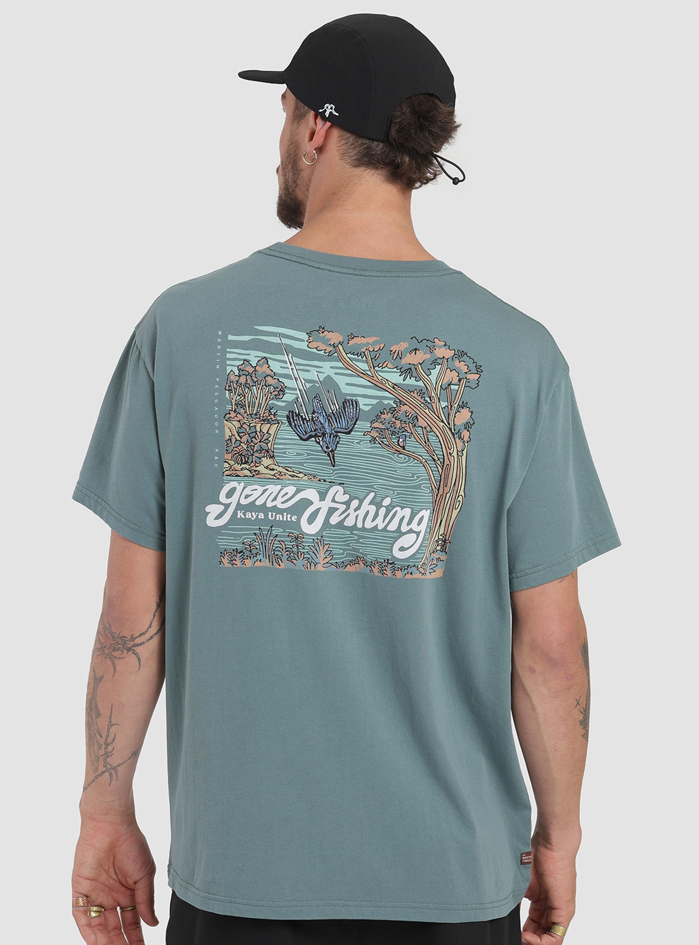 Polera Print Parque Cuello Redondo-1