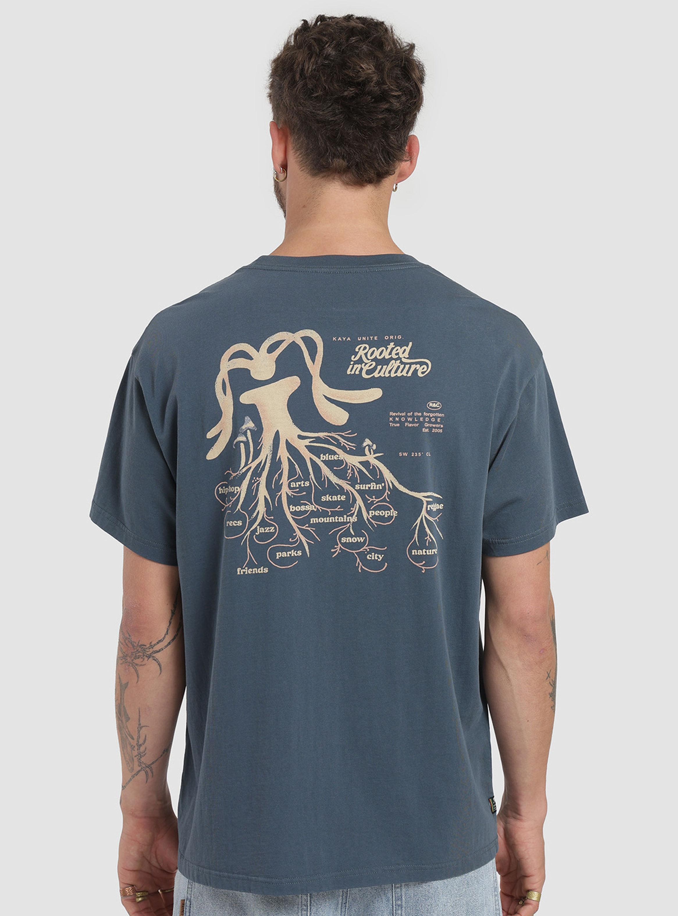 Polera Print Raíces Manga Corta-1