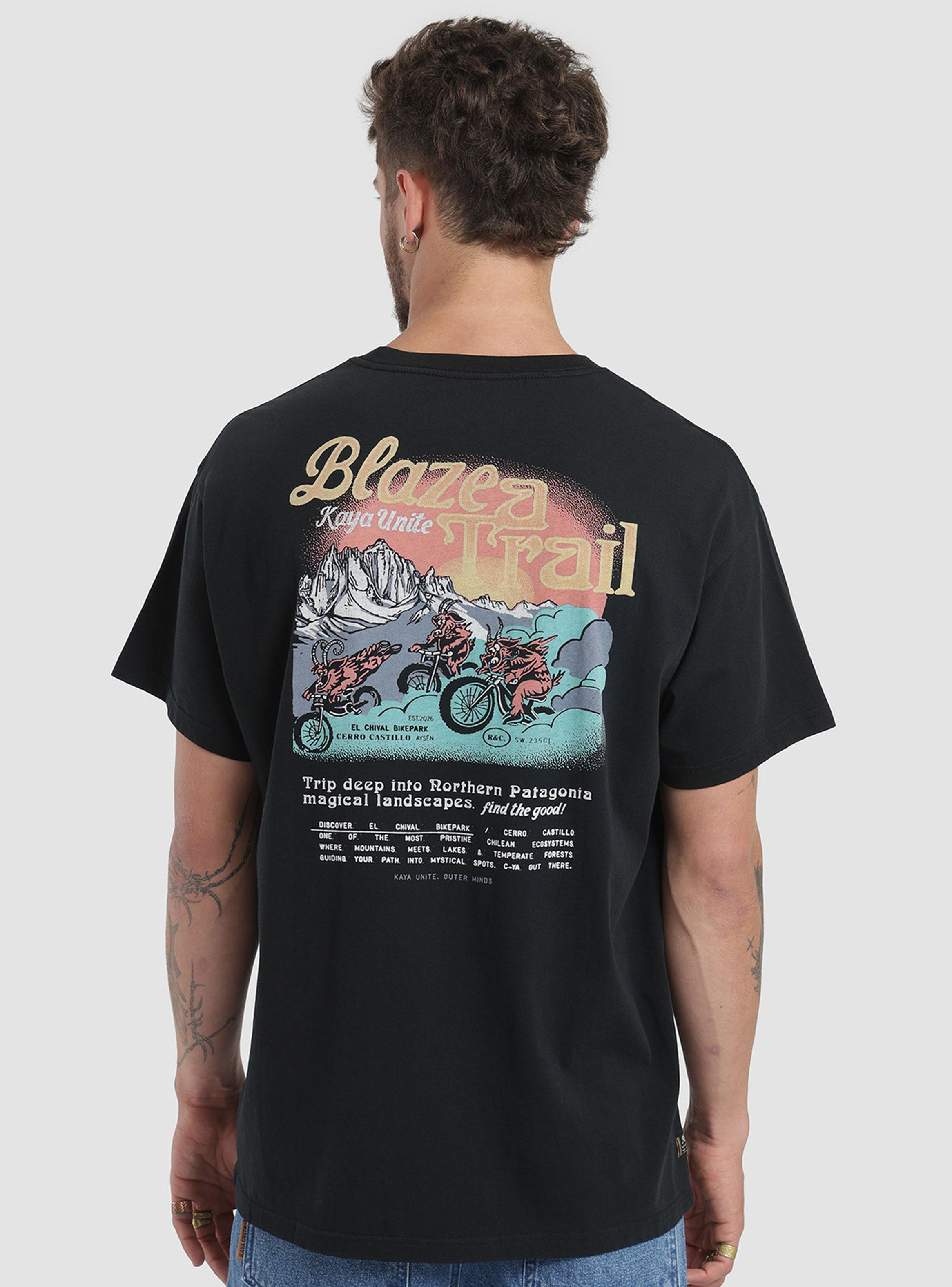 Polera Print Raíces Cuello Redondo-1