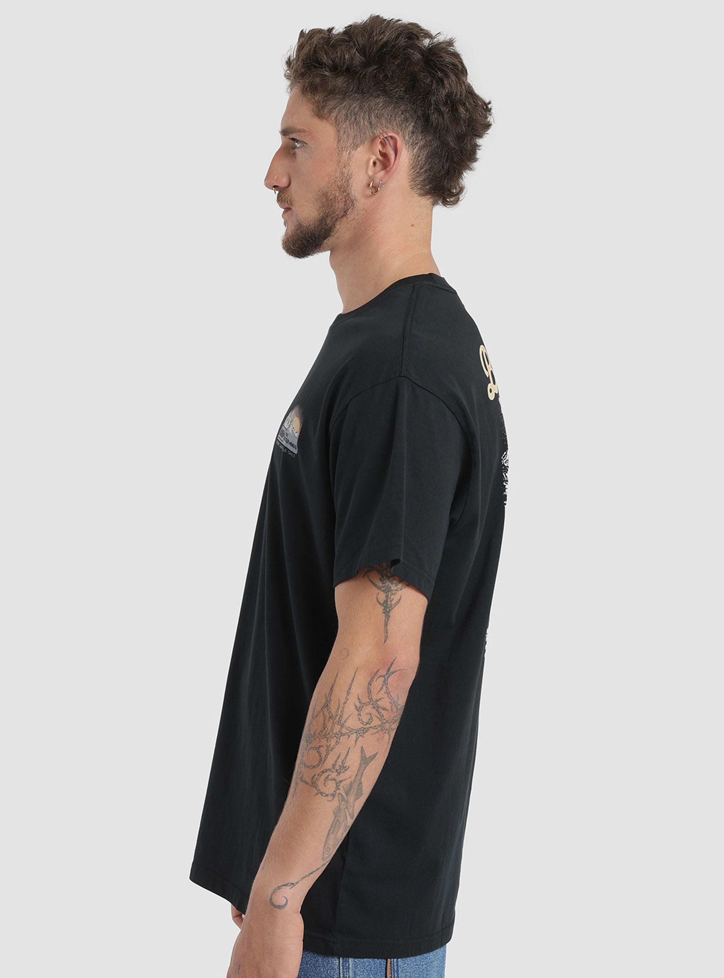 Polera Print Raíces Cuello Redondo-2