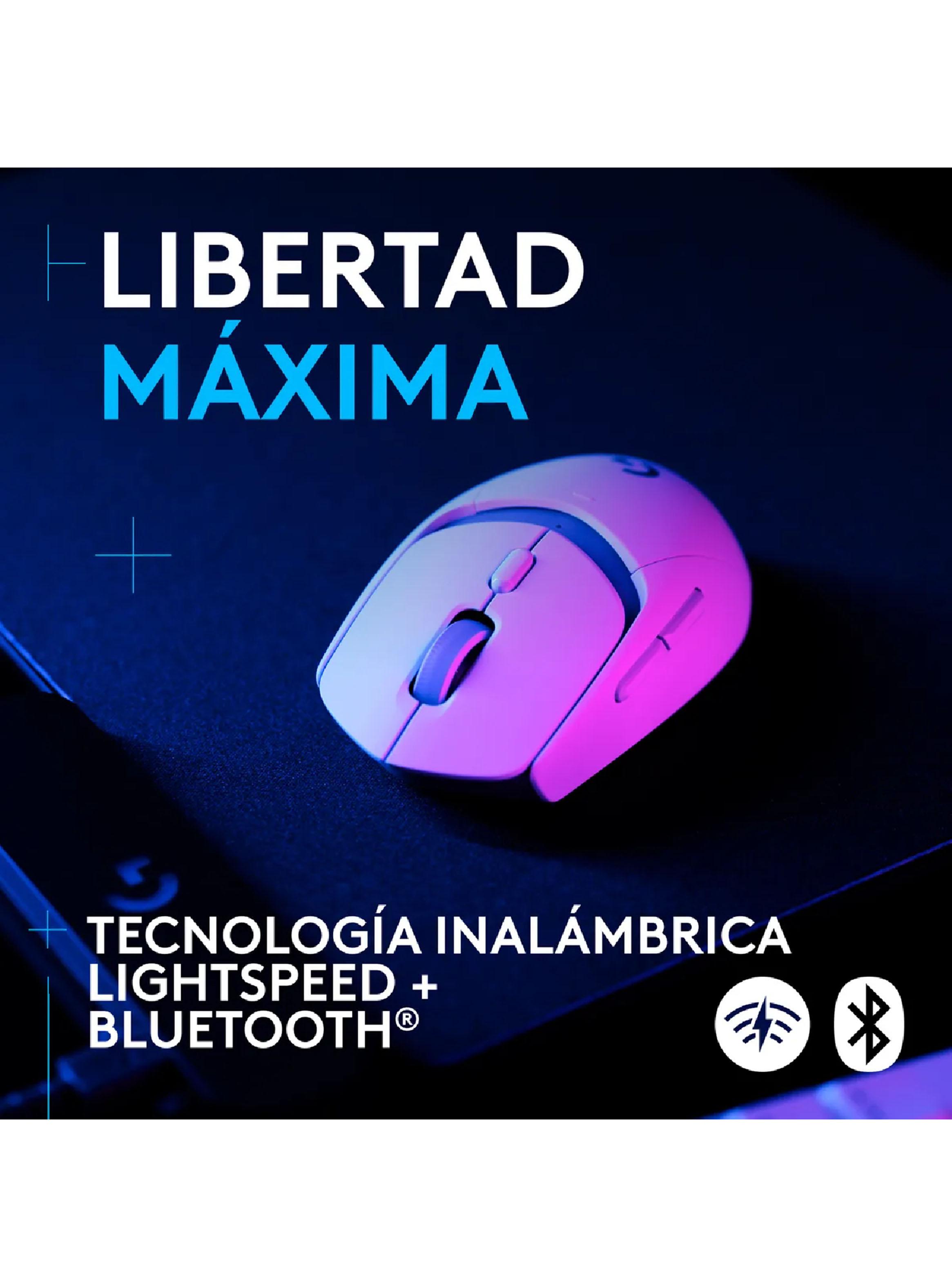 Mouse Gamer Inalámbrico G309 Lightspeed Blanco-2