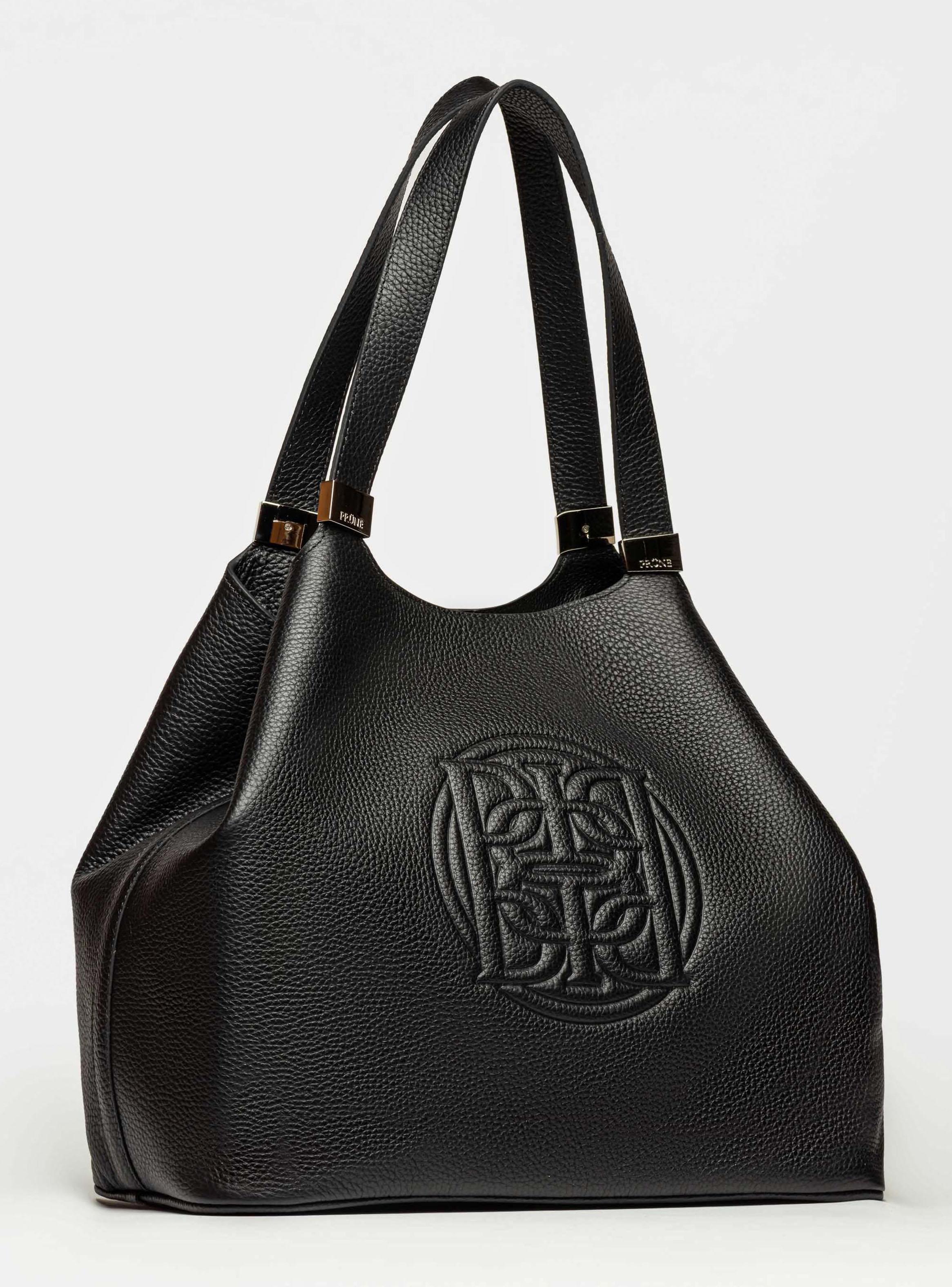 Cartera de Hombro Tipo Bolso Eterial Negro-1