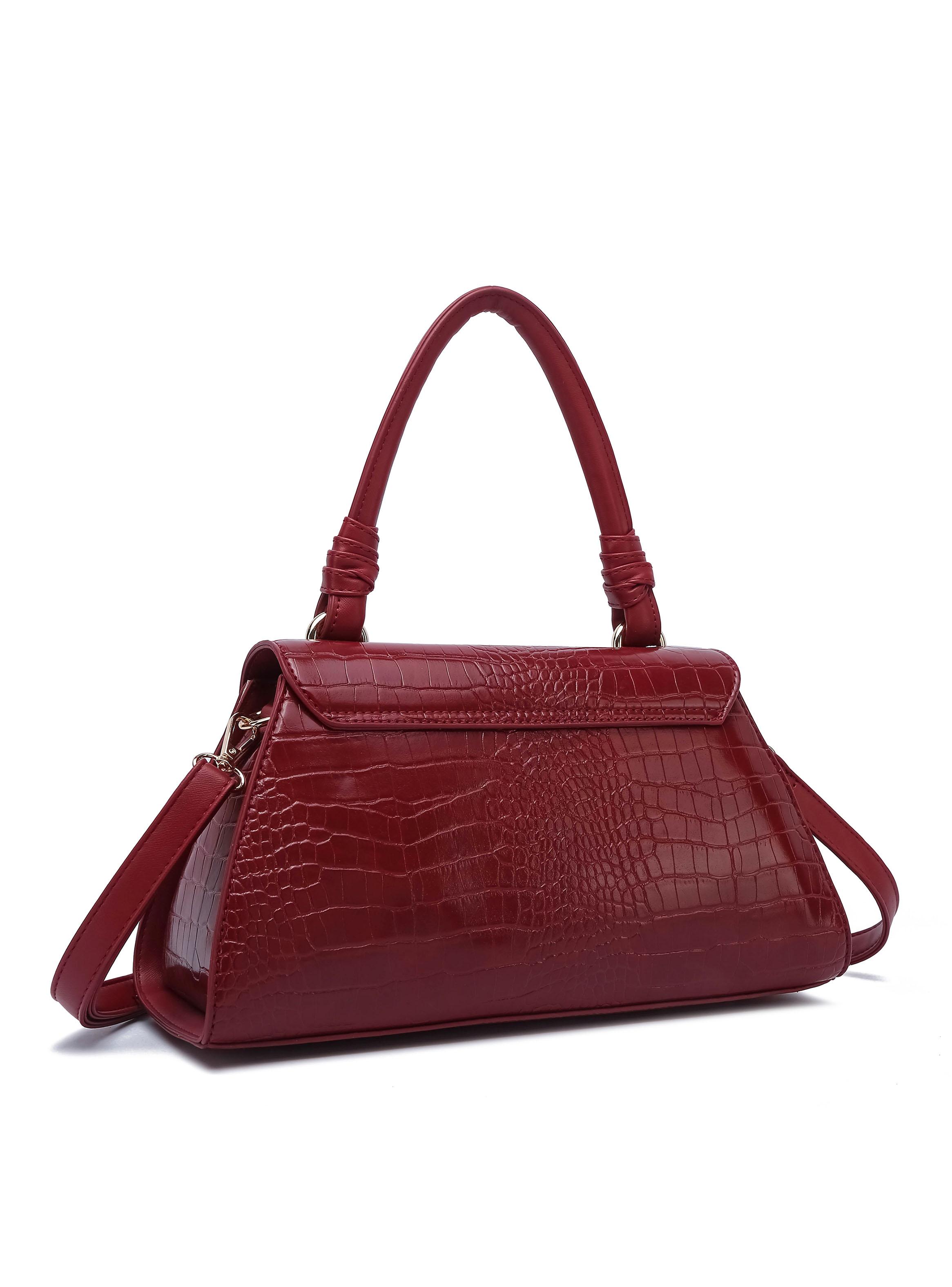 Bandolera Croco Baobab Rojo-2