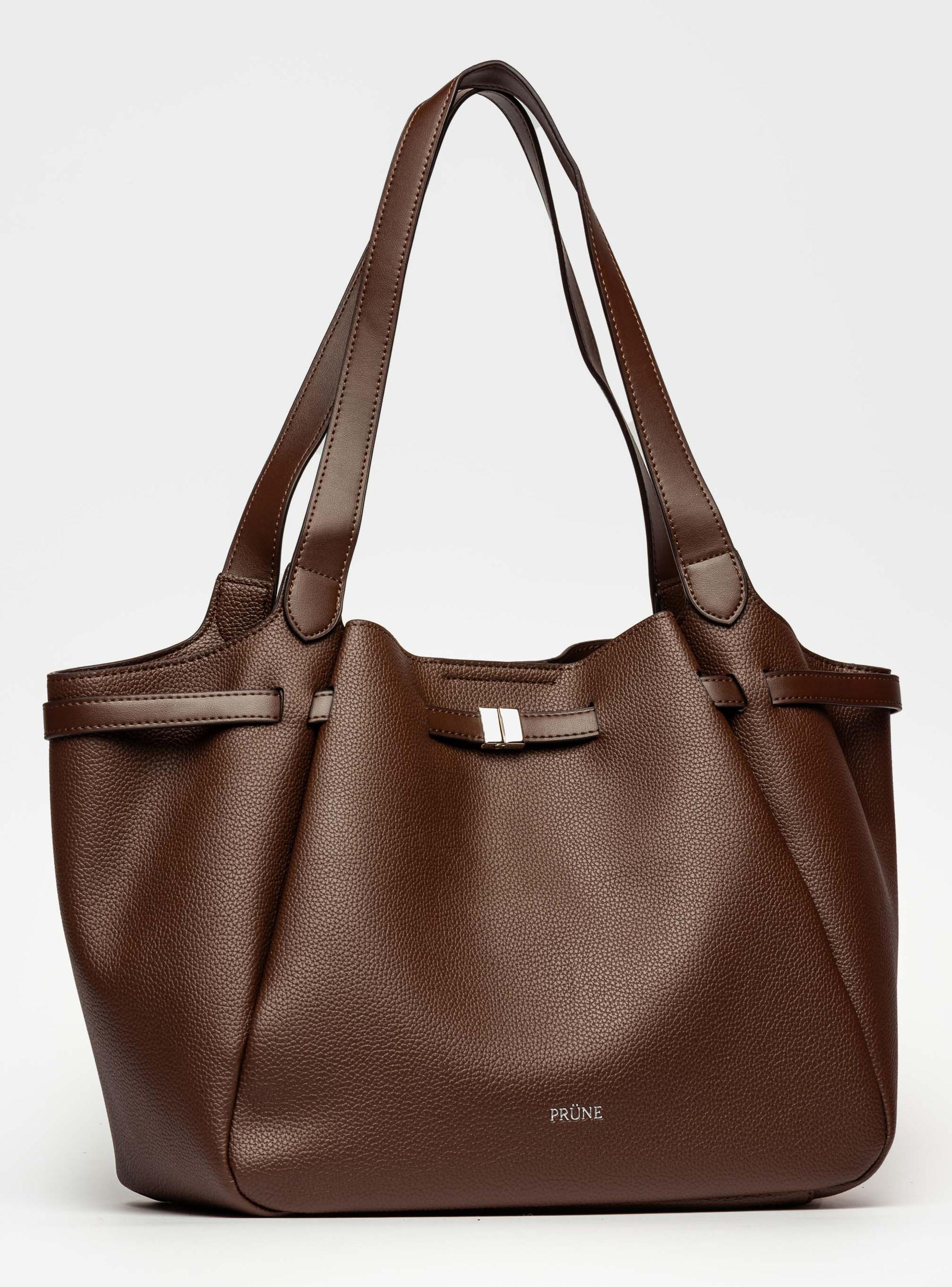 Cartera de Hombro Shopper Marble Café-1