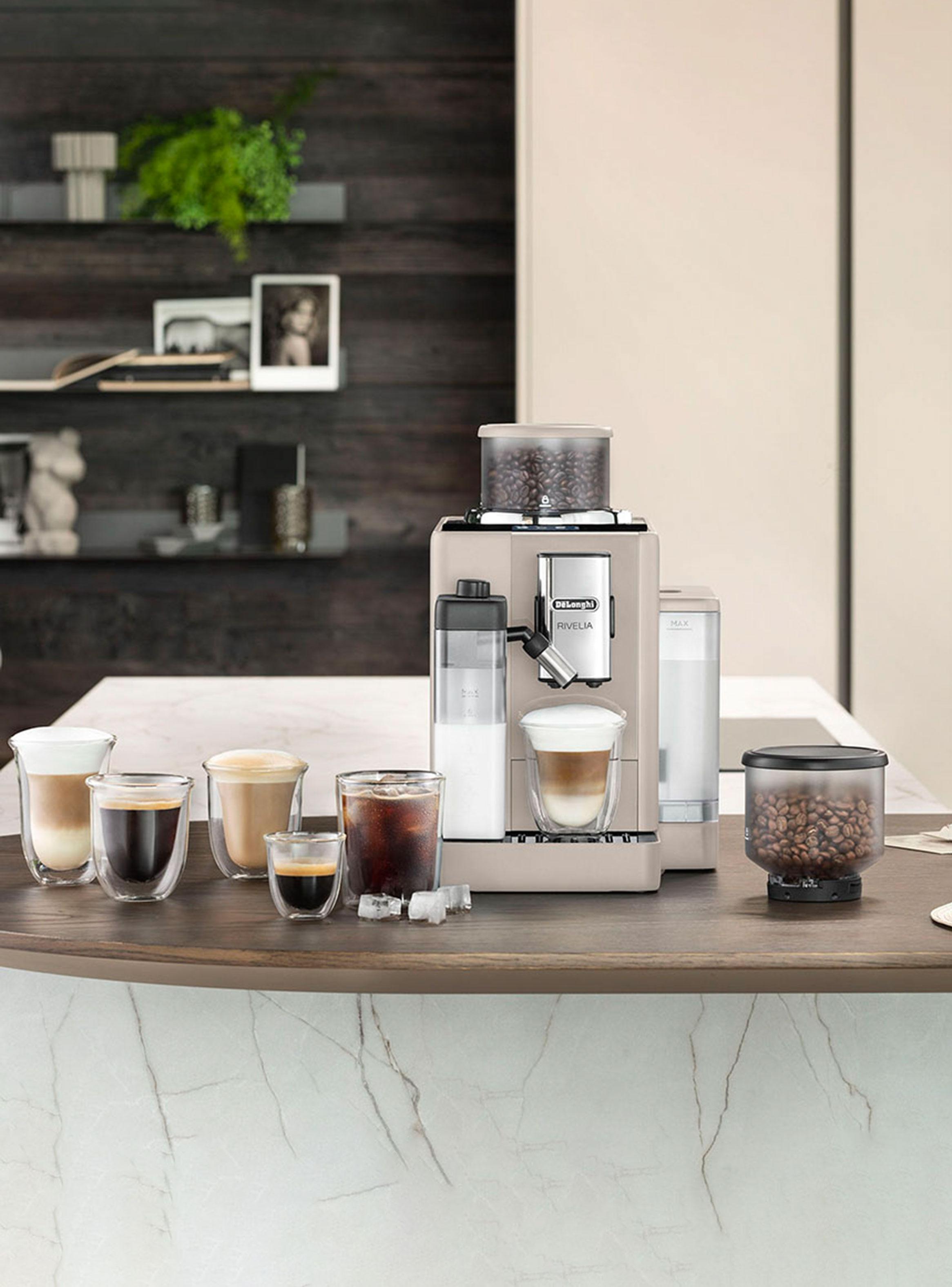 Cafetera Espresso Rivelia Beige-3