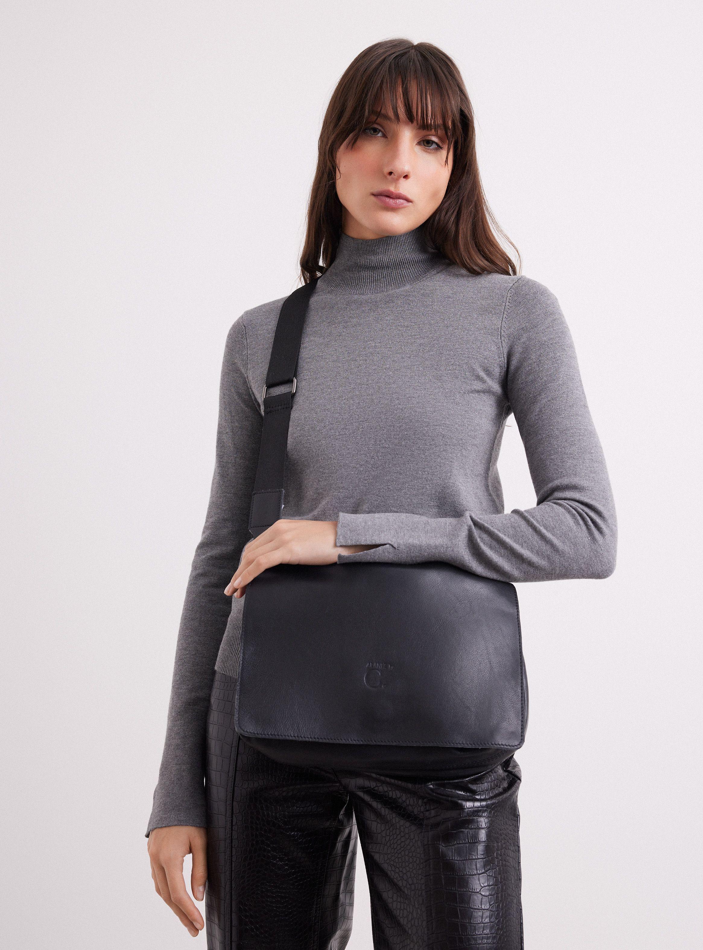 Cartera Crossbody de Cuero By C. Del Pilar-0