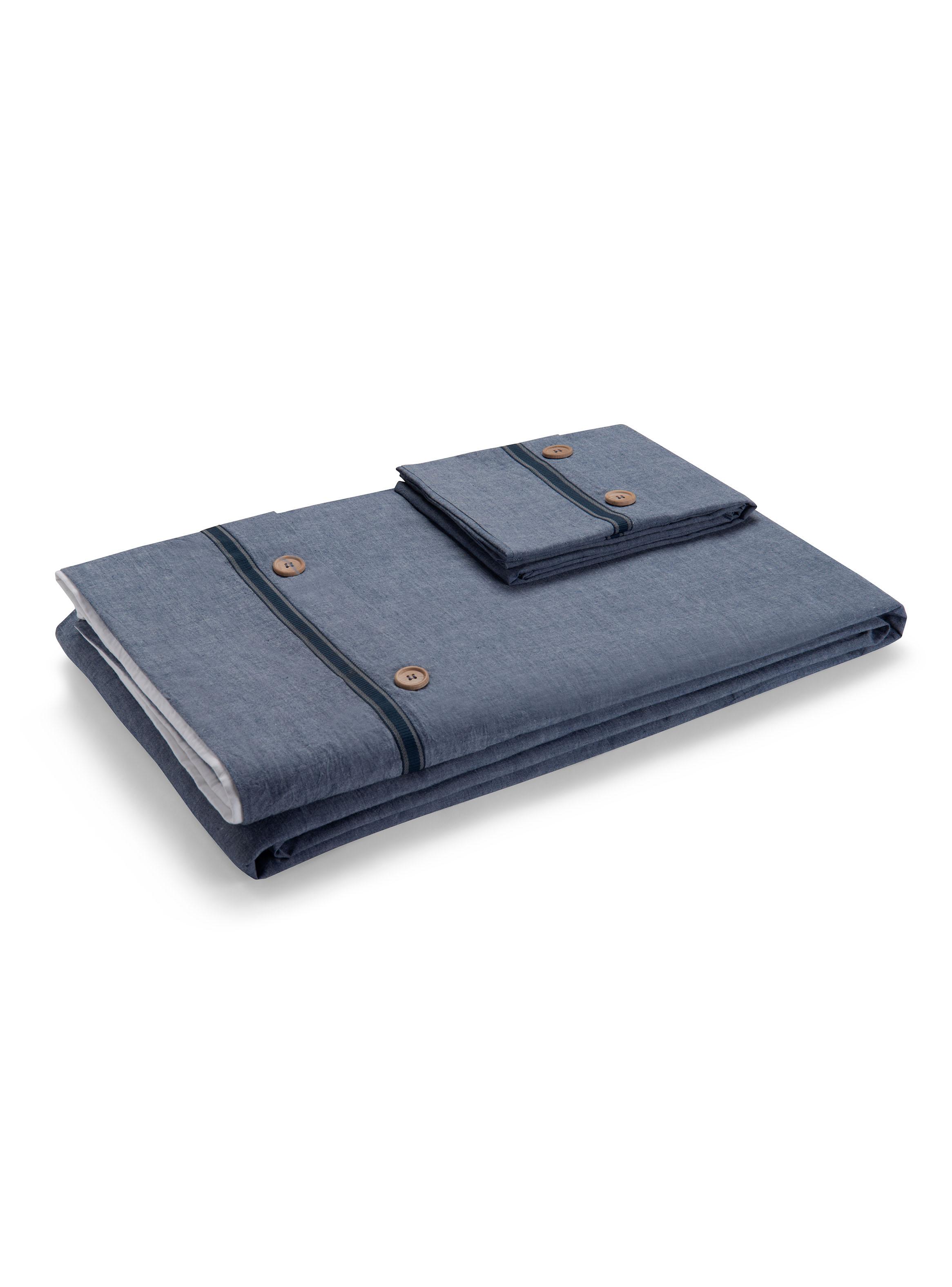 Funda de Plumón Algodón Lanín Denim 1.5 Plazas-3