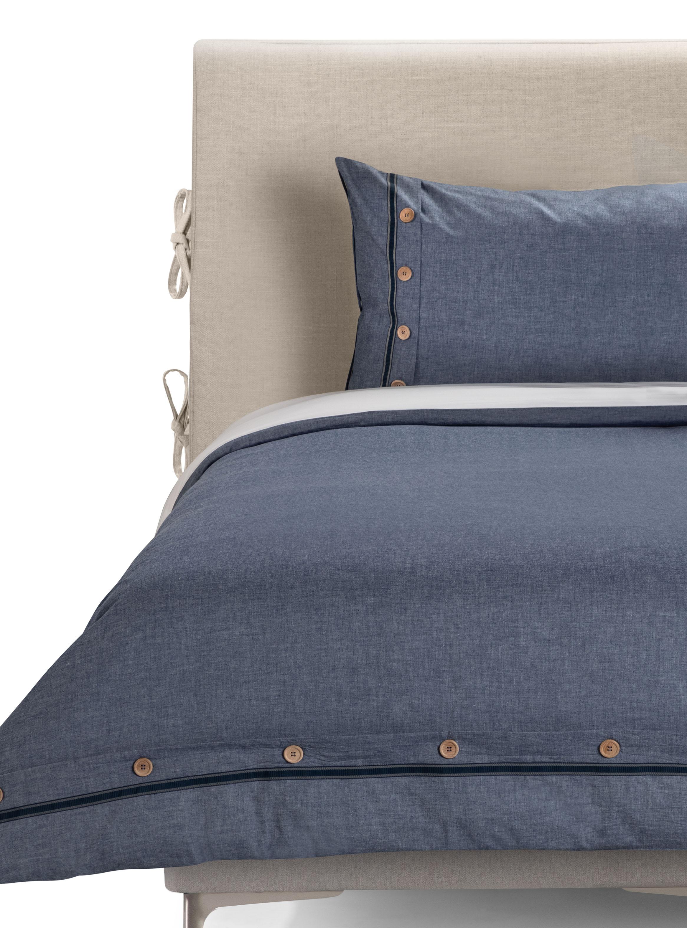 Funda de Plumón Algodón Lanín Denim 1.5 Plazas-1