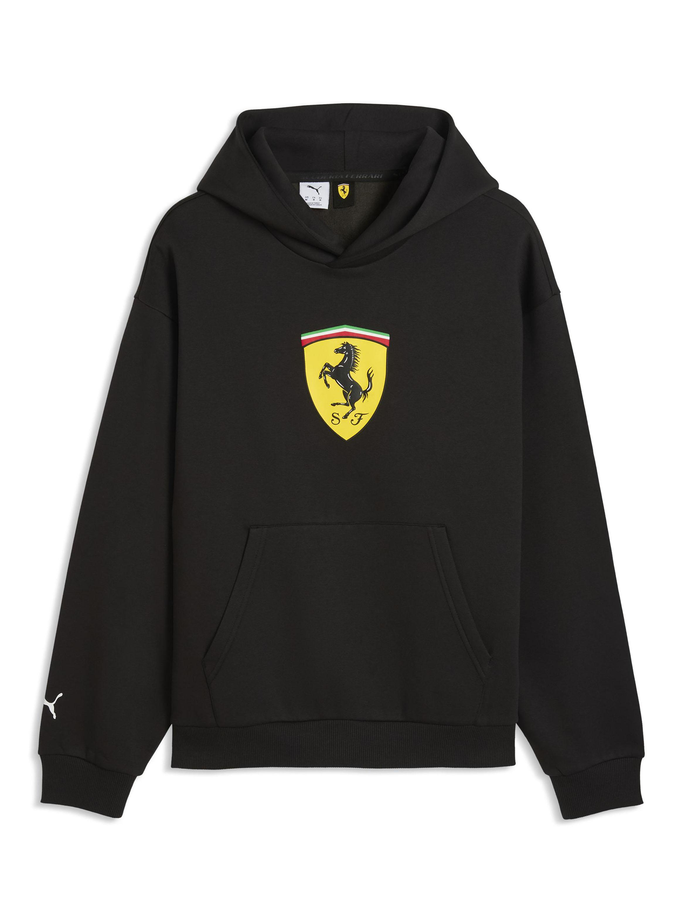 Polerón Logo Ferrari Colo Capucha-1