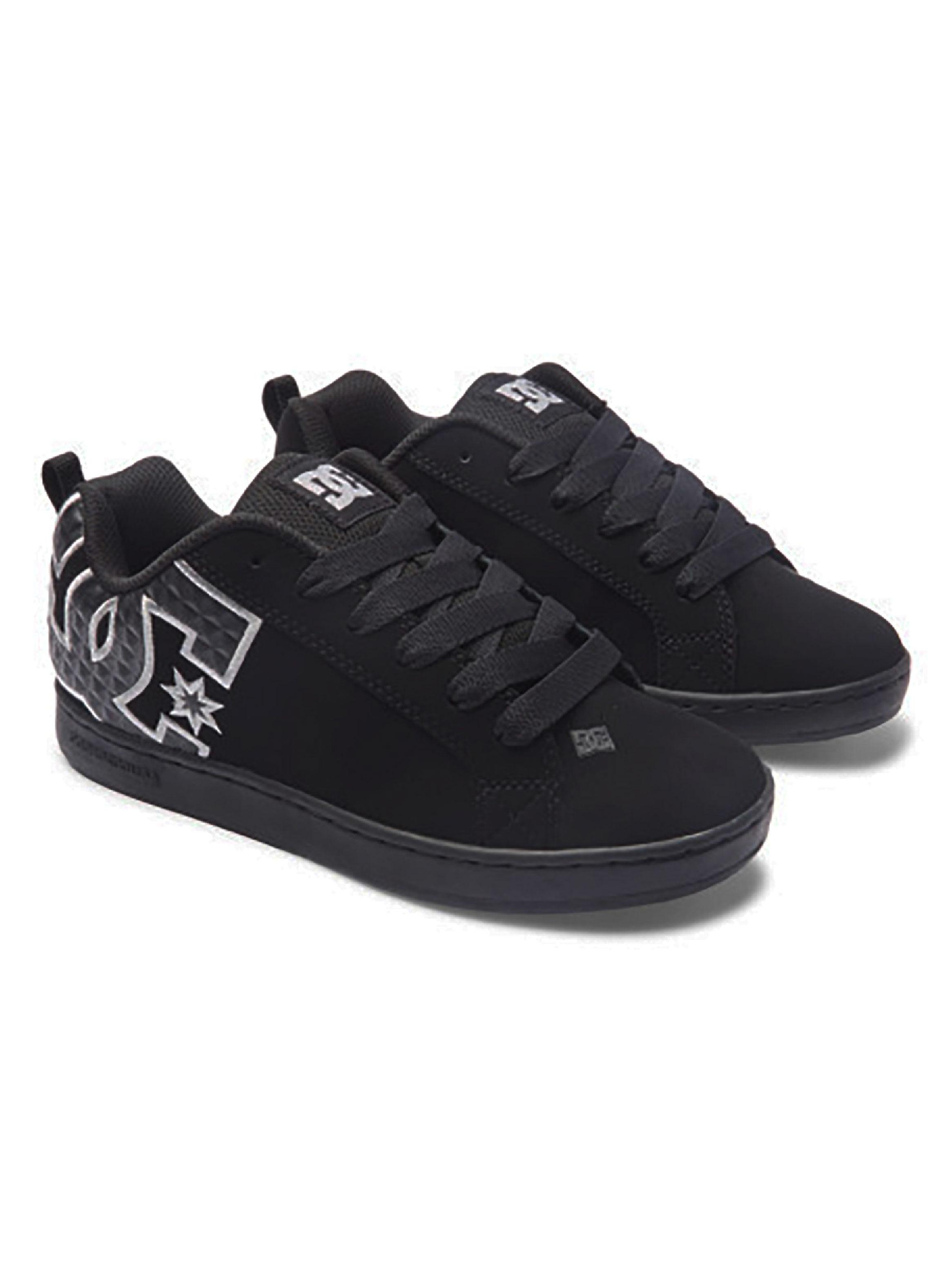 Zapatilla Skate Negra Acordonada Dc300678Dcbtm Mujer-1